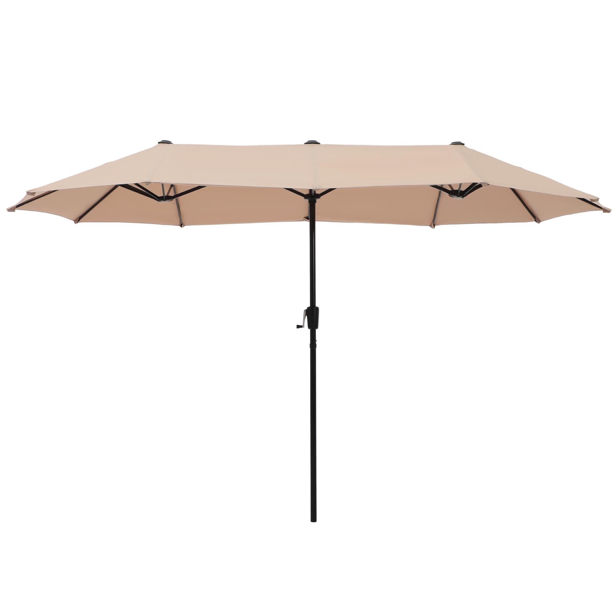 Parasol de patio double face MAISON ARTS de 13 pieds extra large avec manivelle