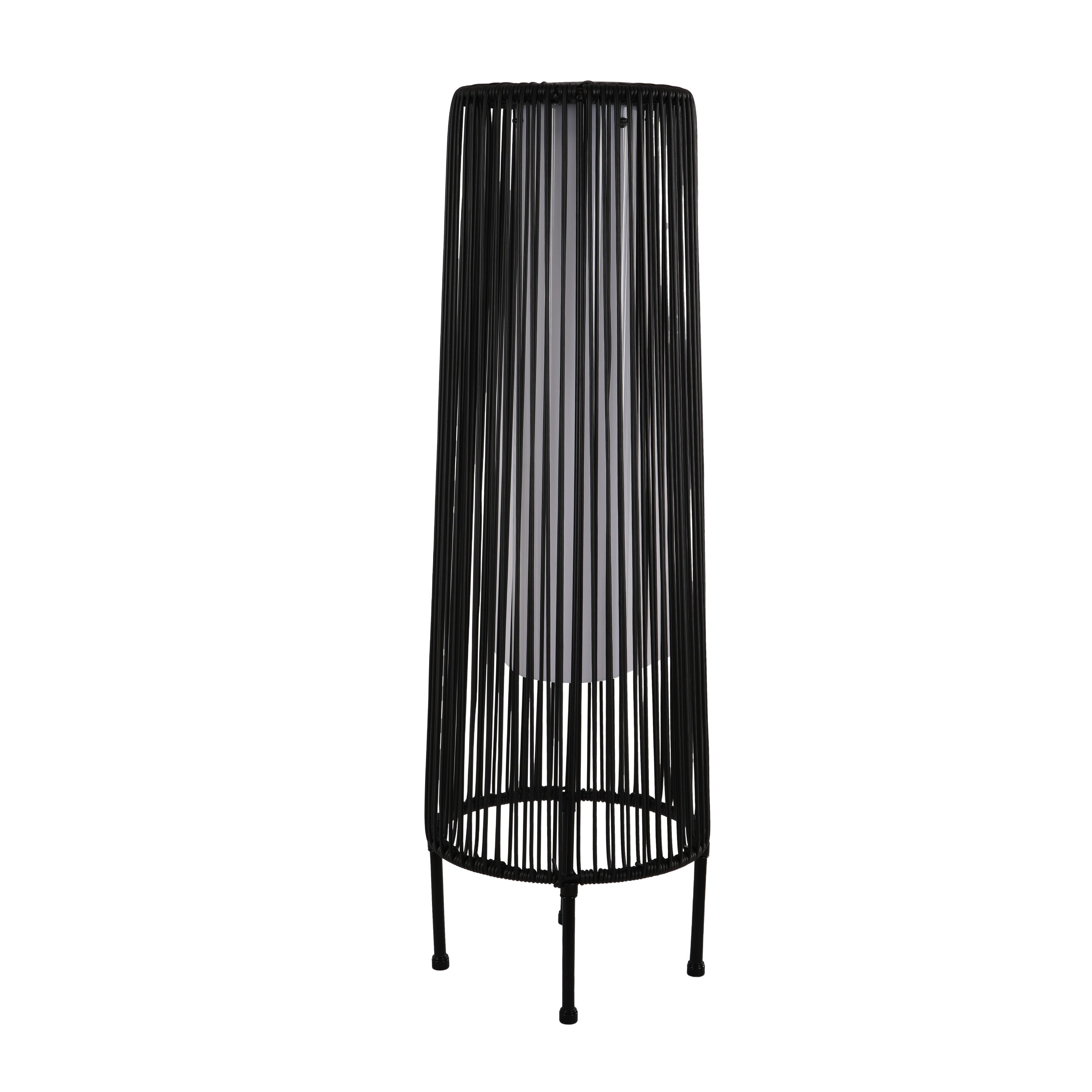 Lot de 2 lampadaires solaires d'extérieur