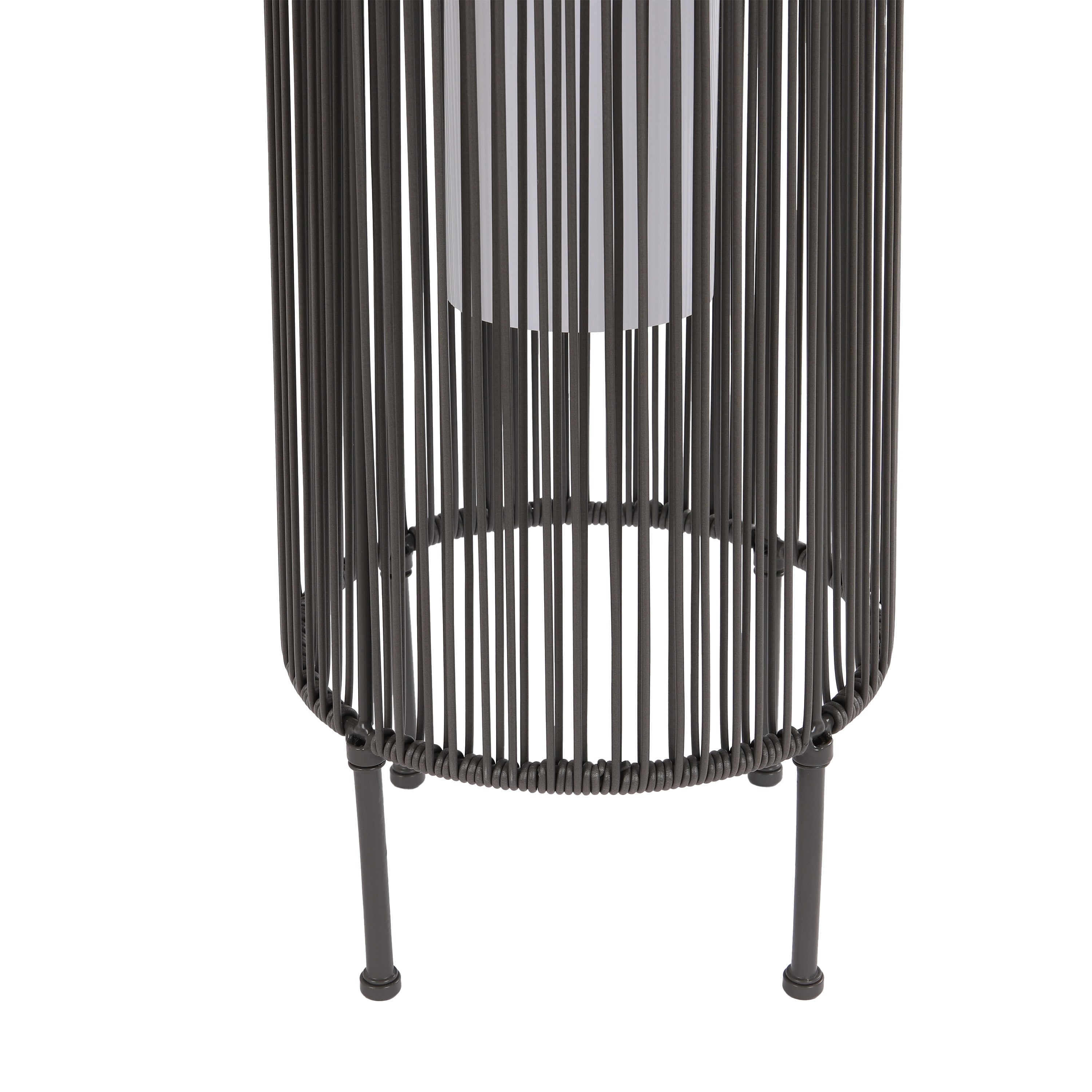 Lot de 2 lampadaires solaires d'extérieur