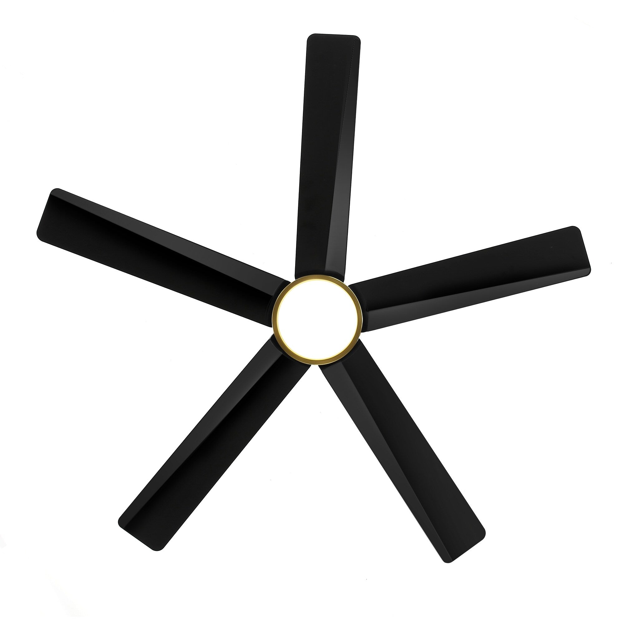 Ventilateur de plafond LED Breezary 65/52/42 à 5 pales avec kit d'éclairage et télécommande