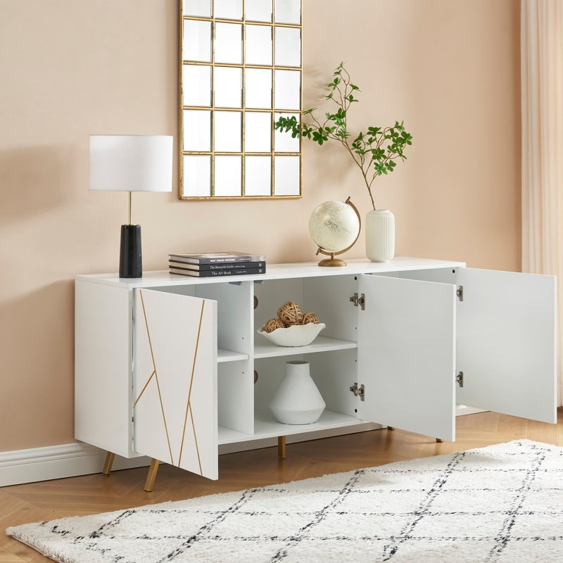 Buffets et buffets en bois de 63 po de largeur