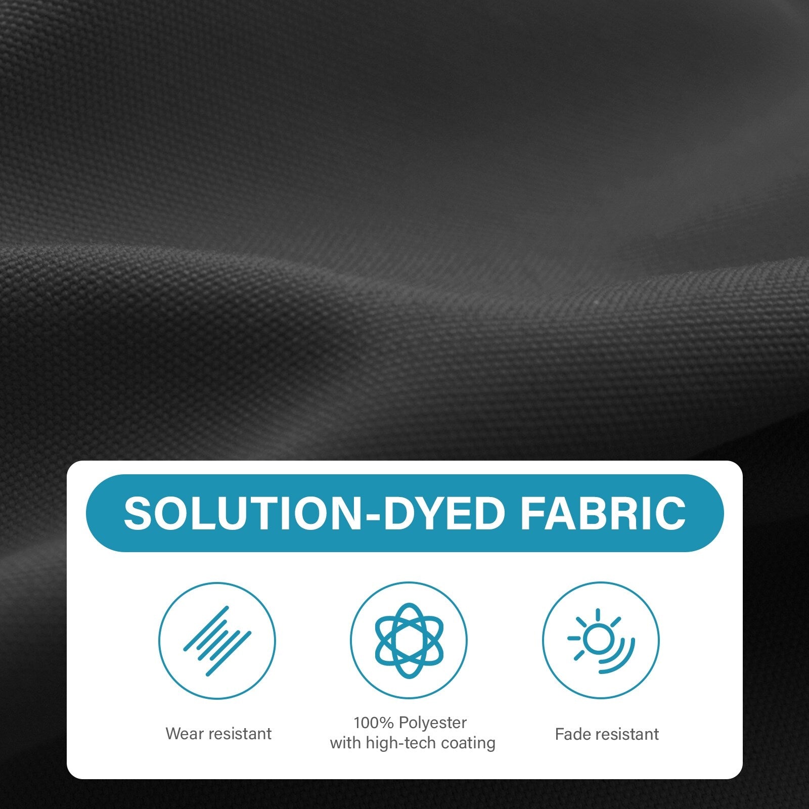 Parasol de marché rectangulaire de 8 x 10 pieds avec manivelle et inclinaison, résistant aux UV