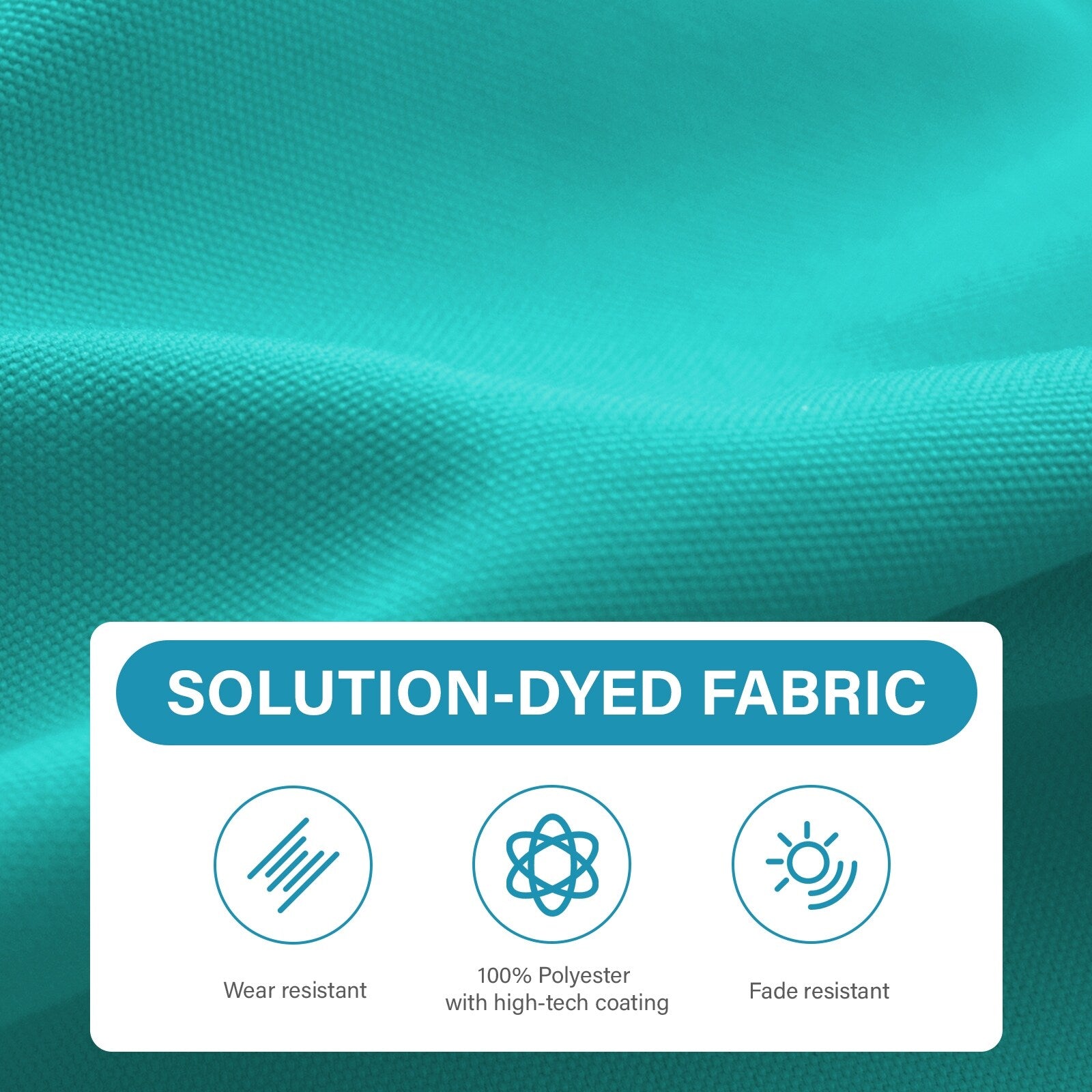 Parasol de marché rectangulaire de 8 x 10 pieds avec manivelle et inclinaison, résistant aux UV