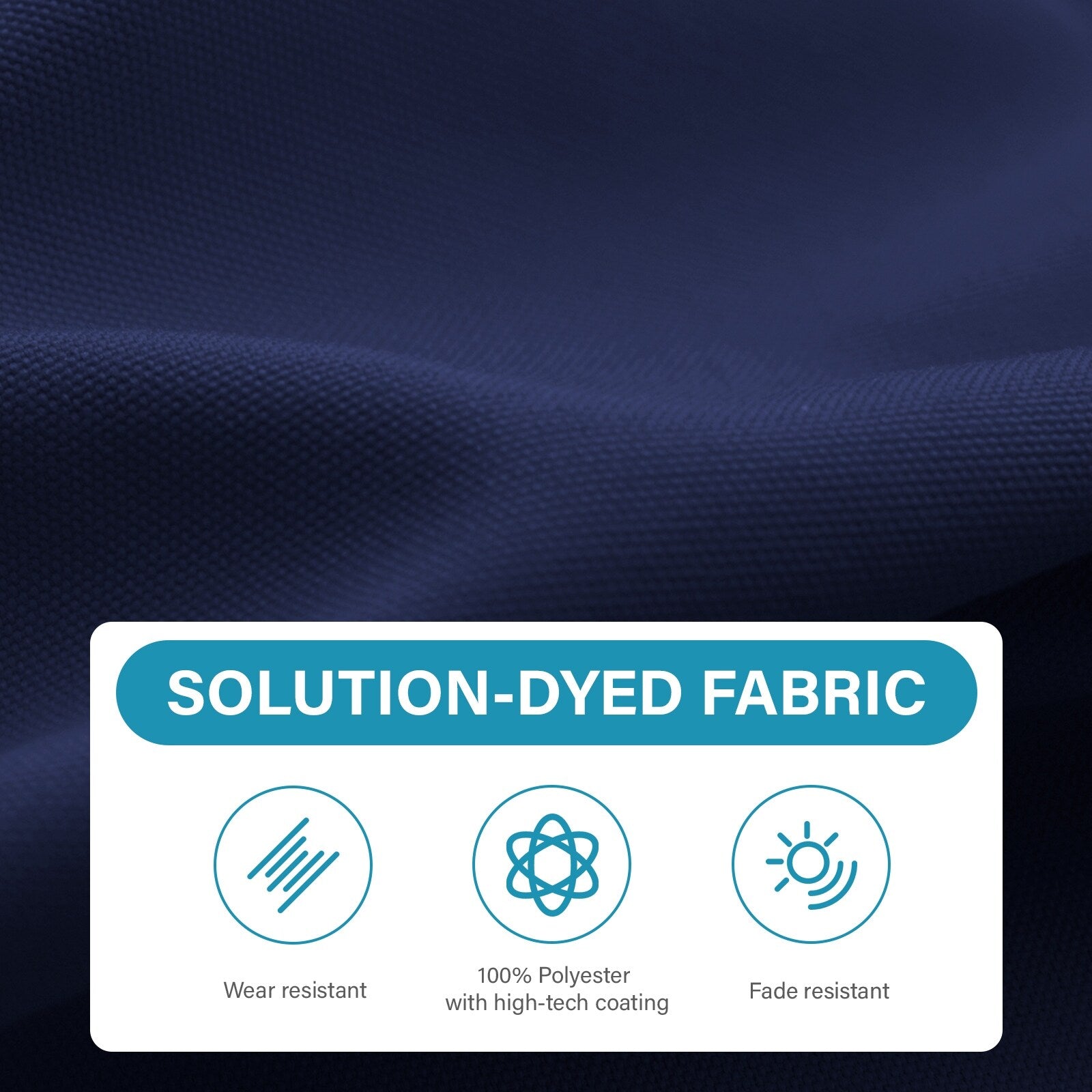 Parasol de marché rectangulaire de 8 x 10 pieds avec manivelle et inclinaison, résistant aux UV