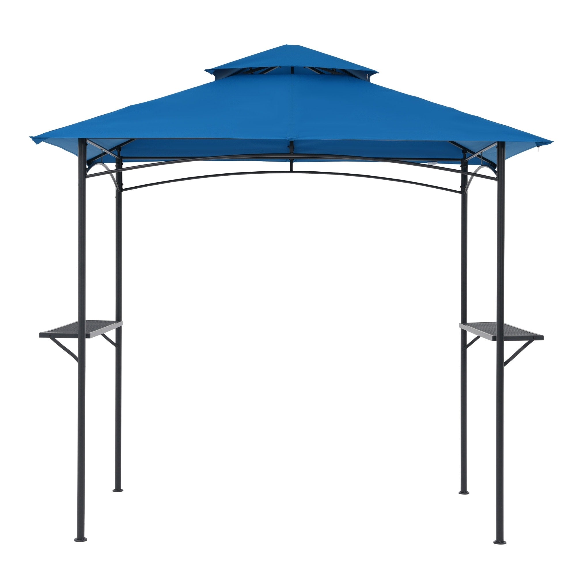 Gazebo d'extérieur étanche à la pluie de 8 pi x 5 pi avec conception ventilée à double couche