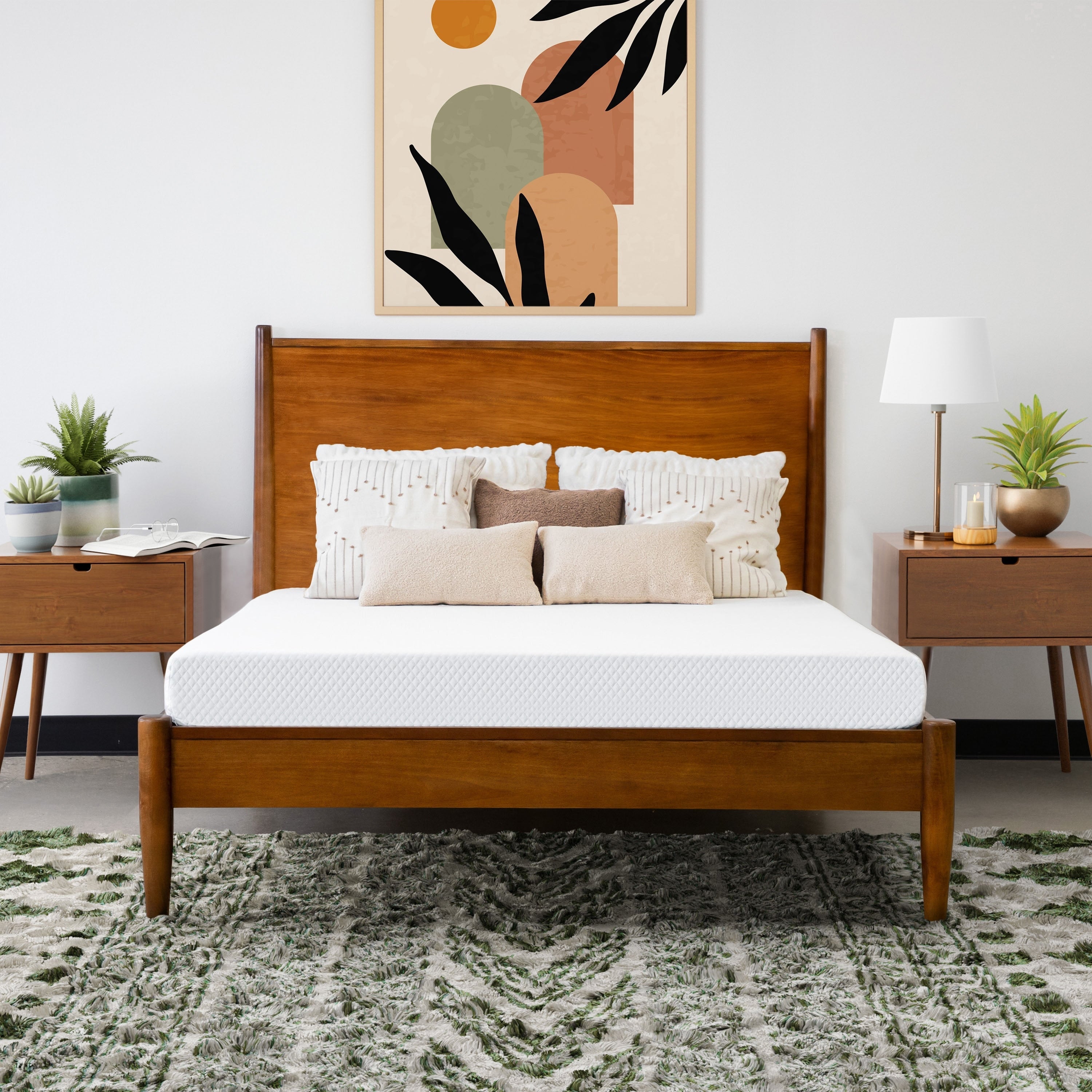 Matelas en mousse à mémoire de forme gel de qualité supérieure SoftNest Rejuv Collection de 6 pouces