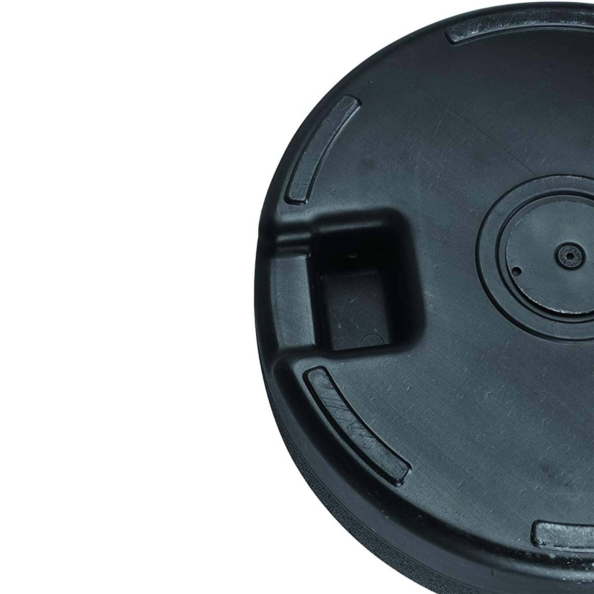 Parasol de patio Ainfox de 10 pieds avec lumières Parasol solaire d'extérieur sans base