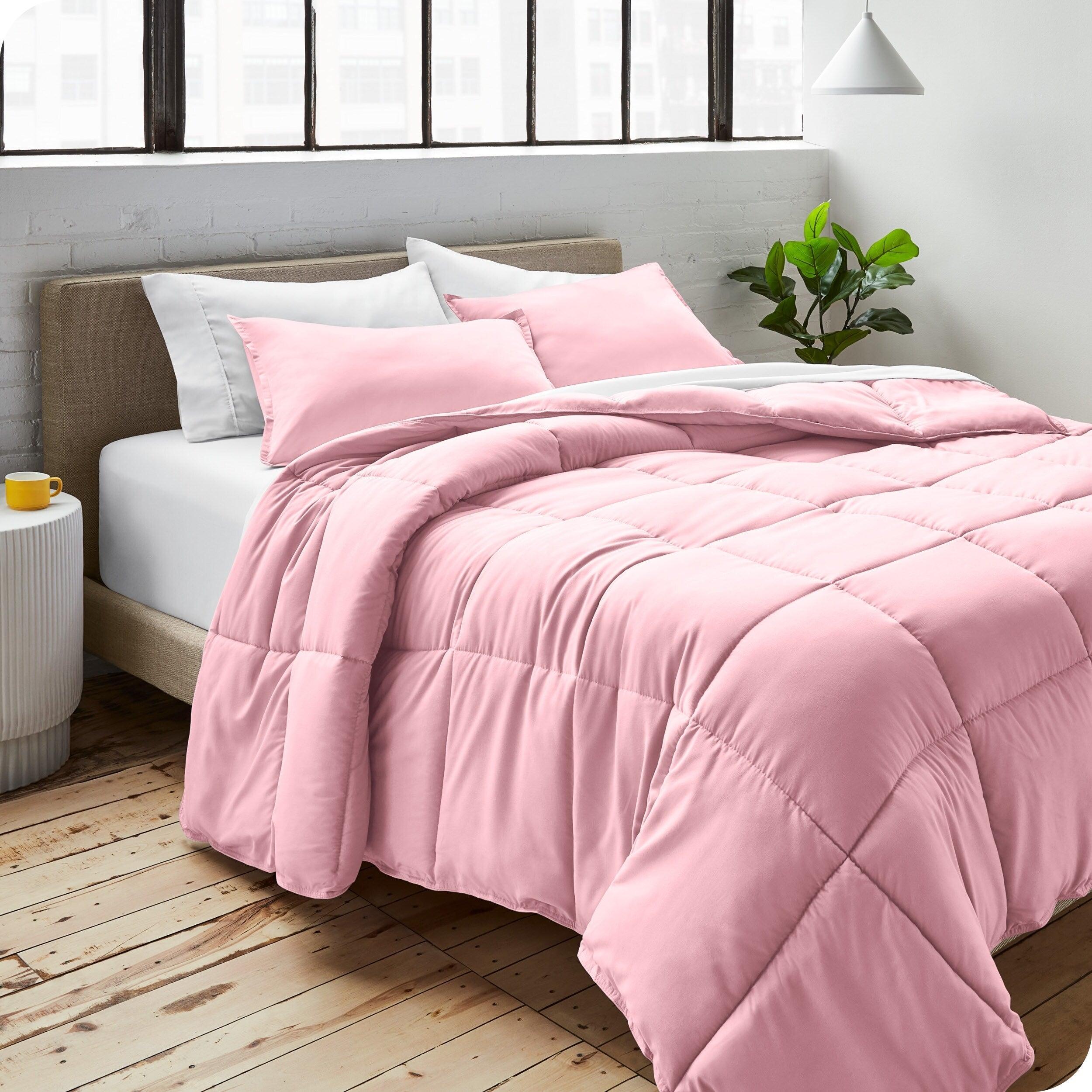 Ensemble de couette hypoallergénique en duvet alternatif Bare Home