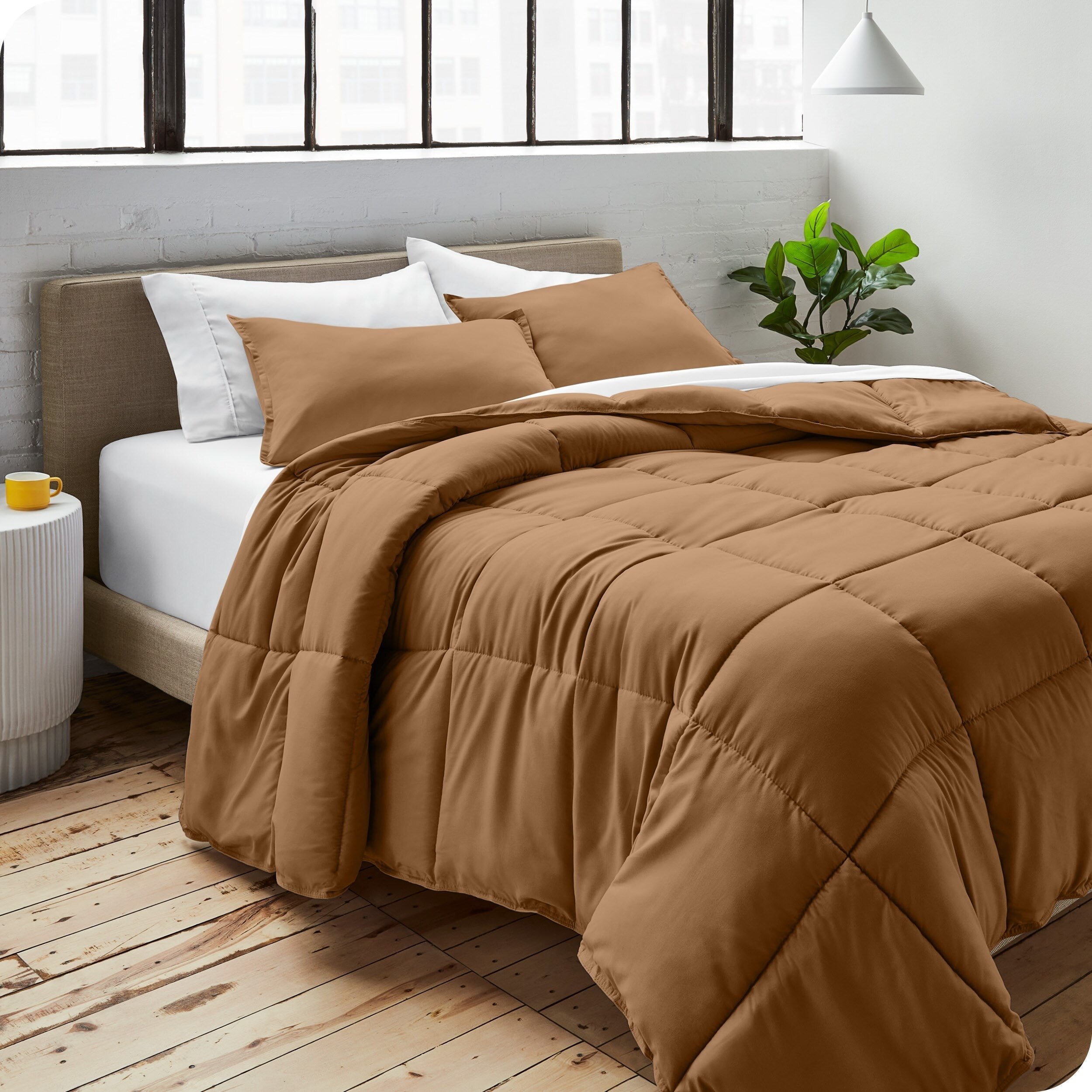 Ensemble de couette hypoallergénique en duvet alternatif Bare Home