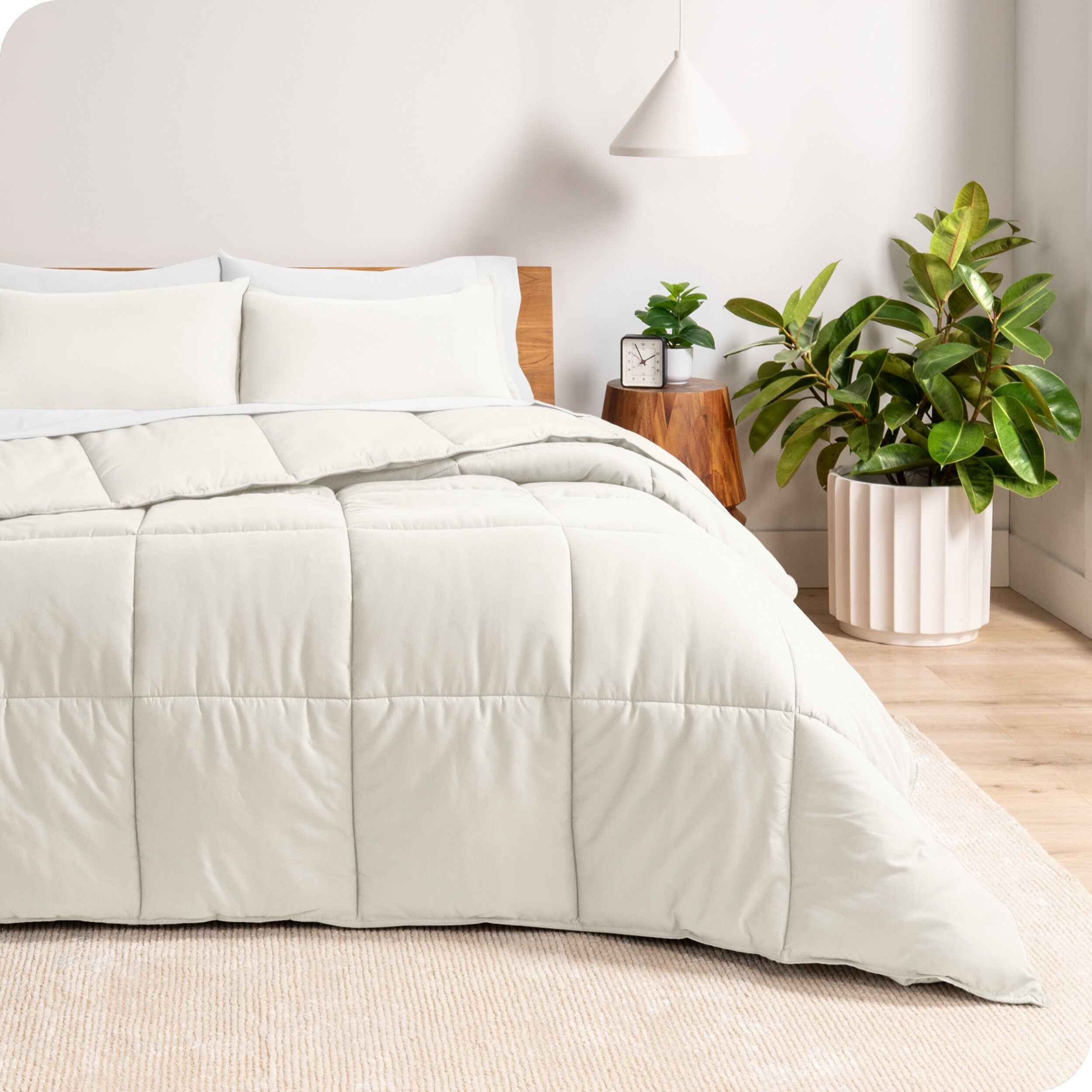 Ensemble de couette hypoallergénique en duvet alternatif Bare Home