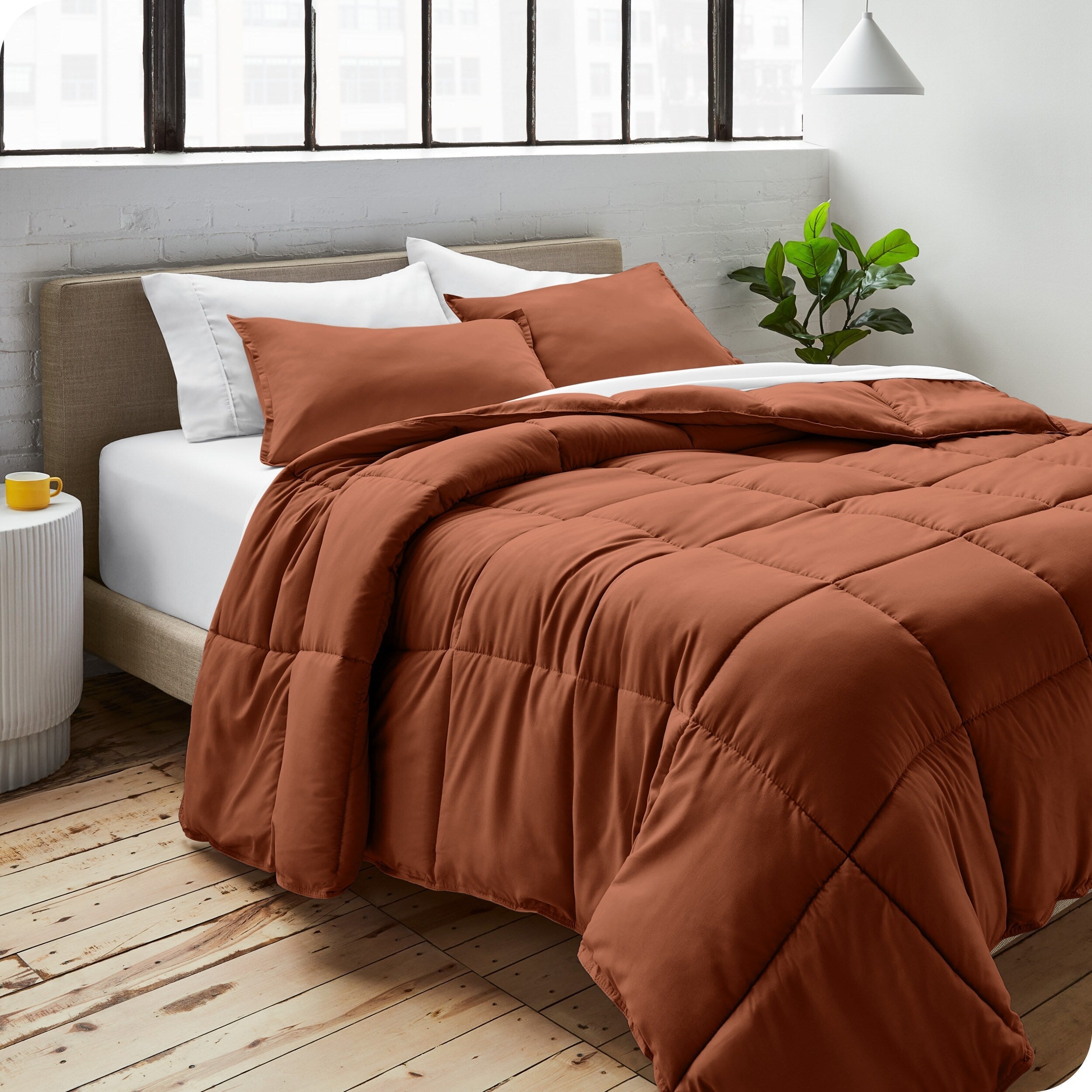 Ensemble de couette hypoallergénique en duvet alternatif Bare Home