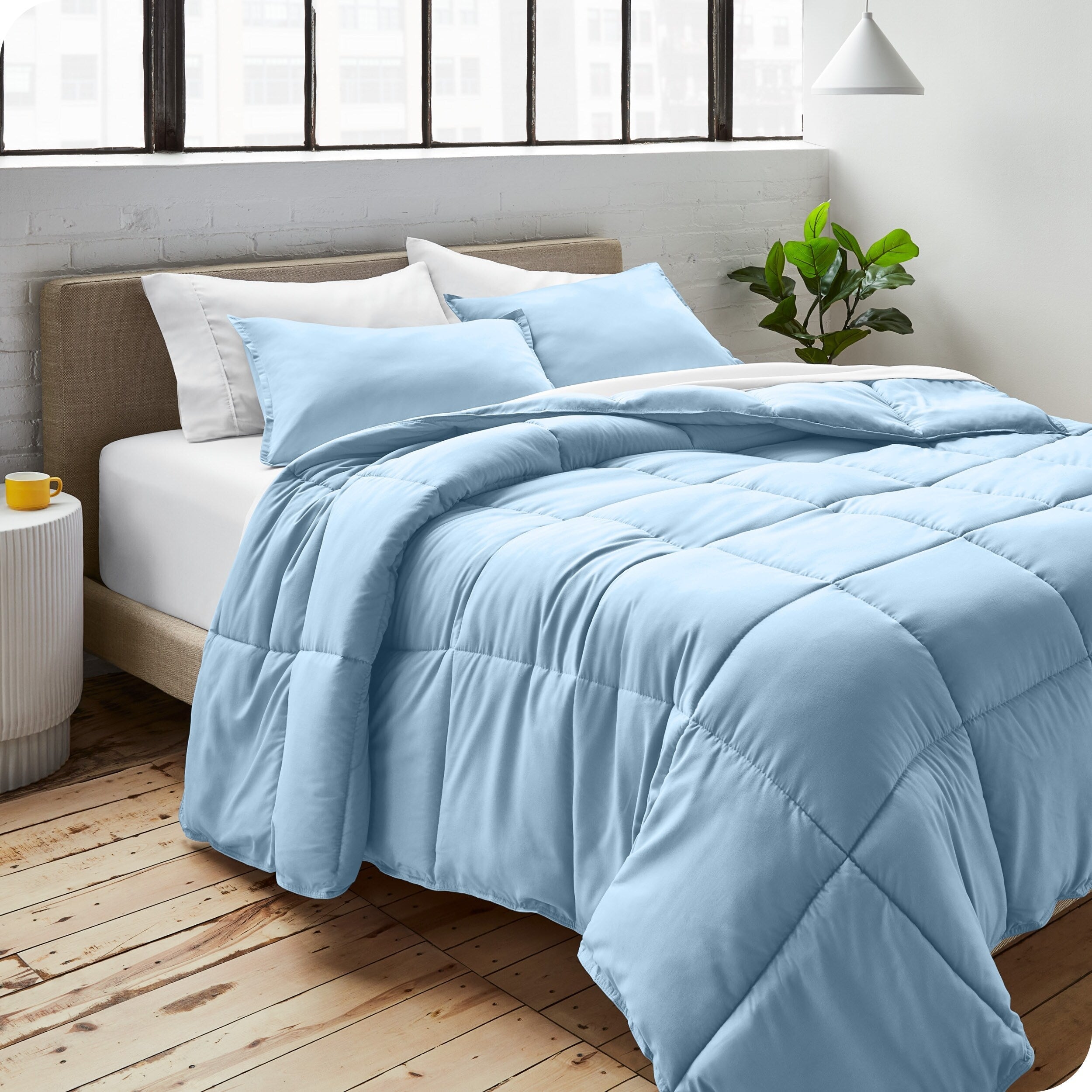 Ensemble de couette hypoallergénique en duvet alternatif Bare Home