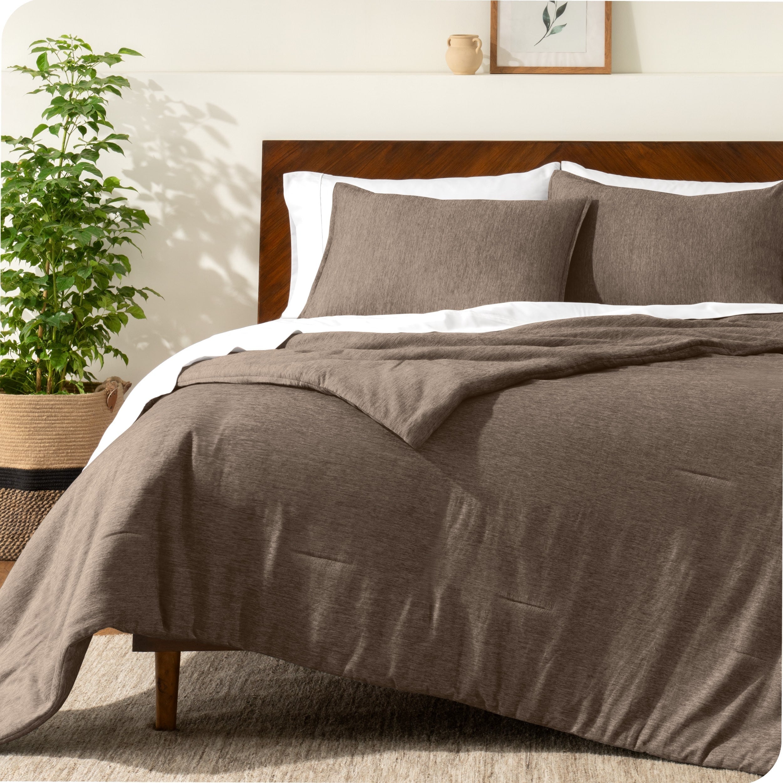 Ensemble de couette hypoallergénique en duvet alternatif Bare Home