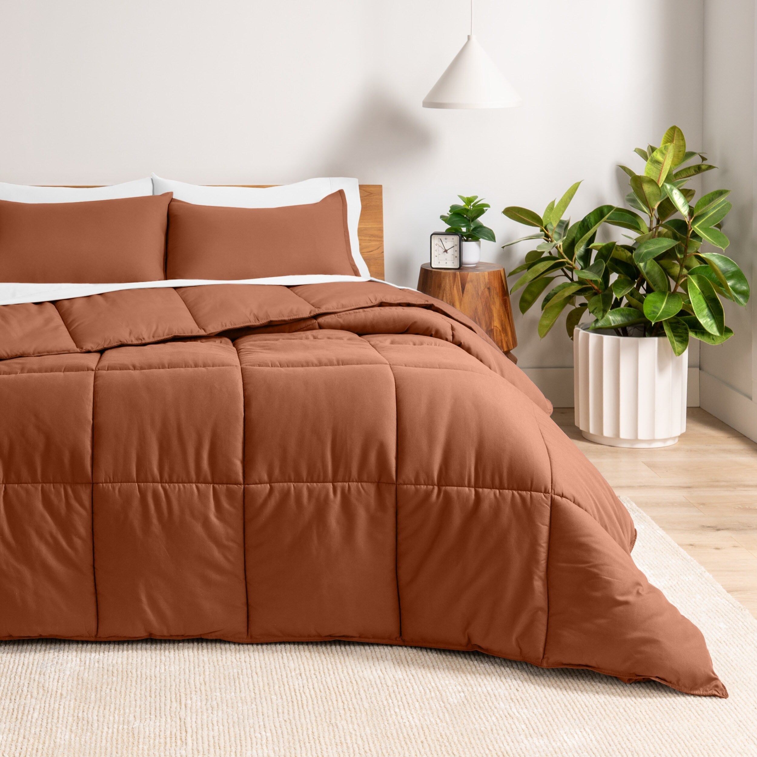 Ensemble de couette hypoallergénique en duvet alternatif Bare Home