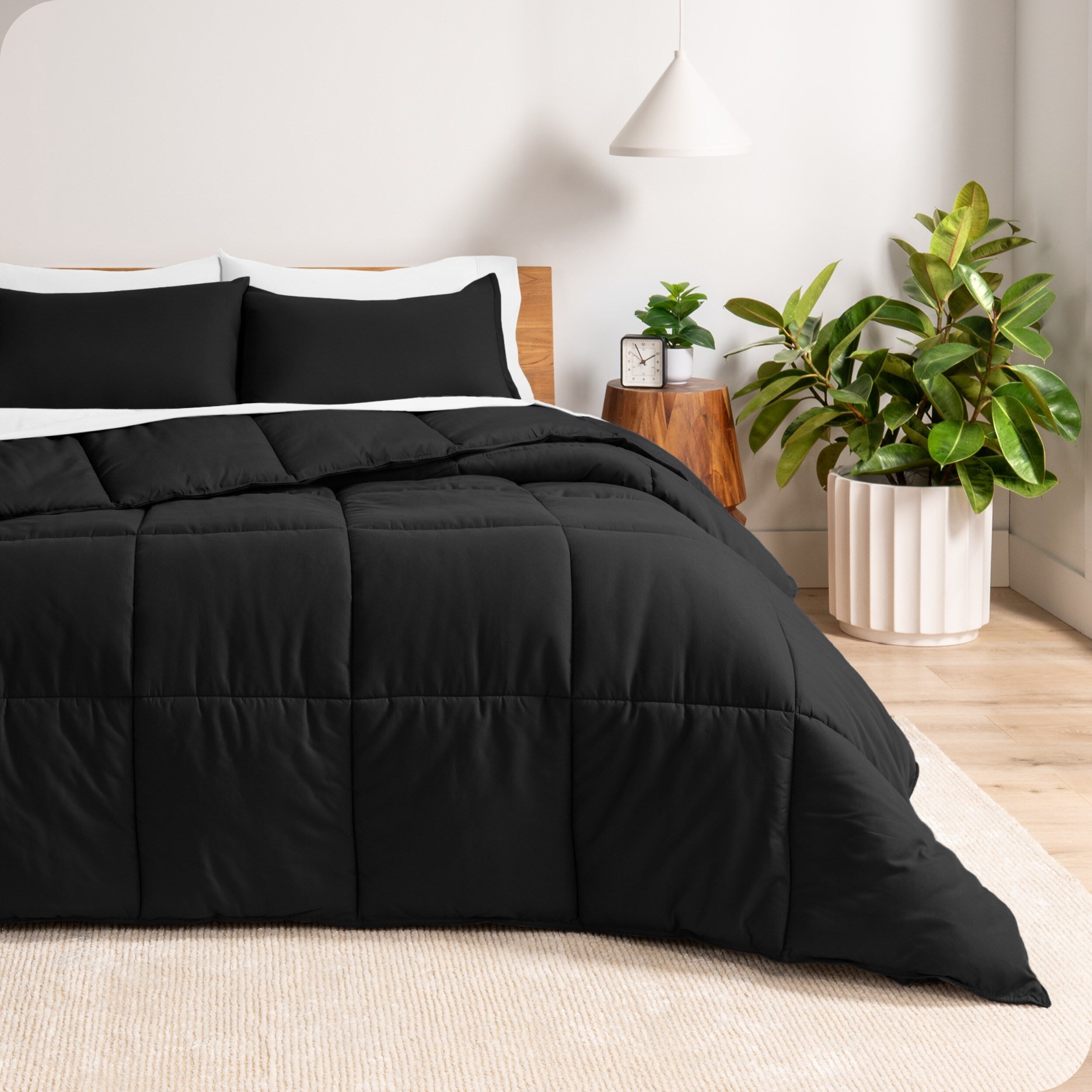 Ensemble de couette hypoallergénique en duvet alternatif Bare Home