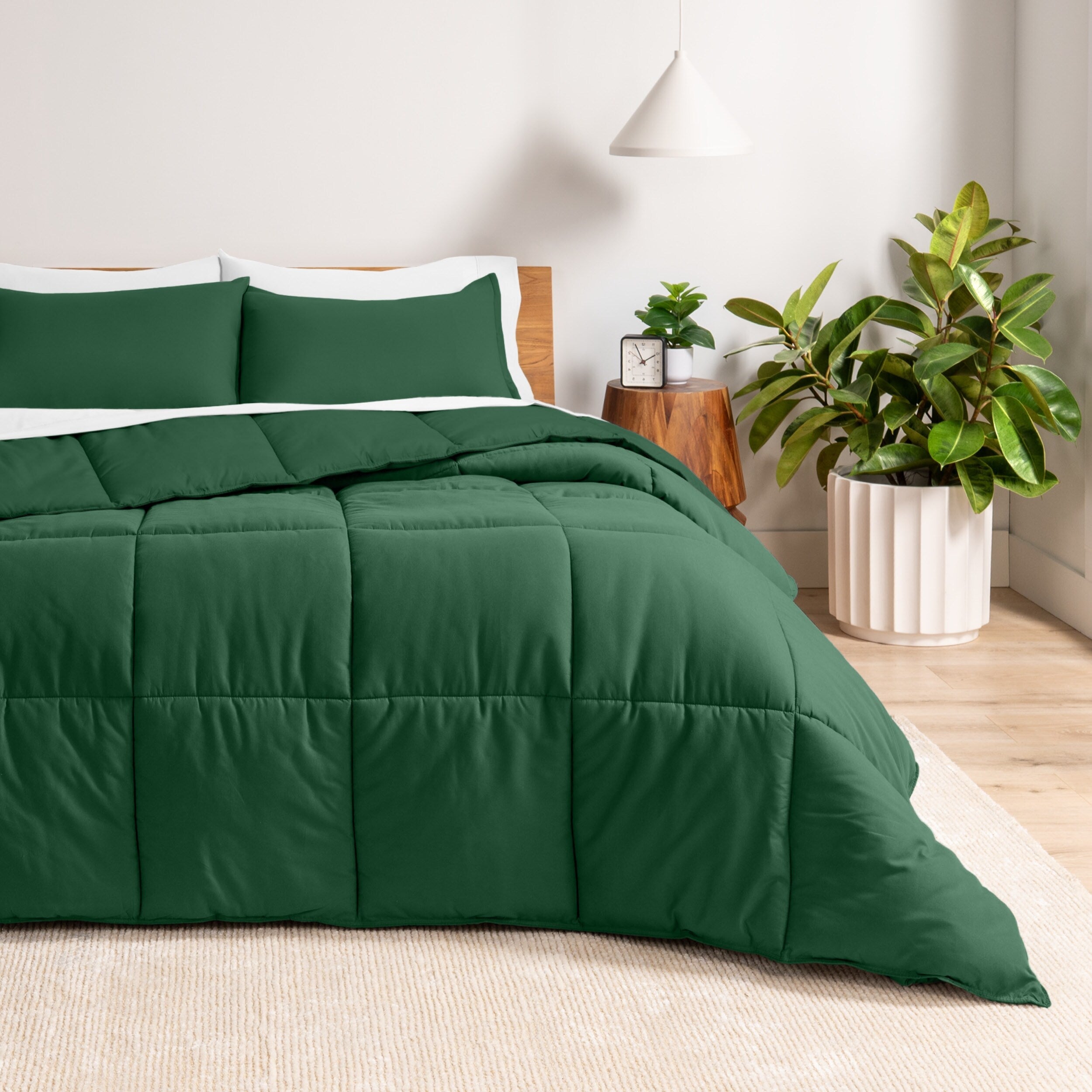 Ensemble de couette hypoallergénique en duvet alternatif Bare Home