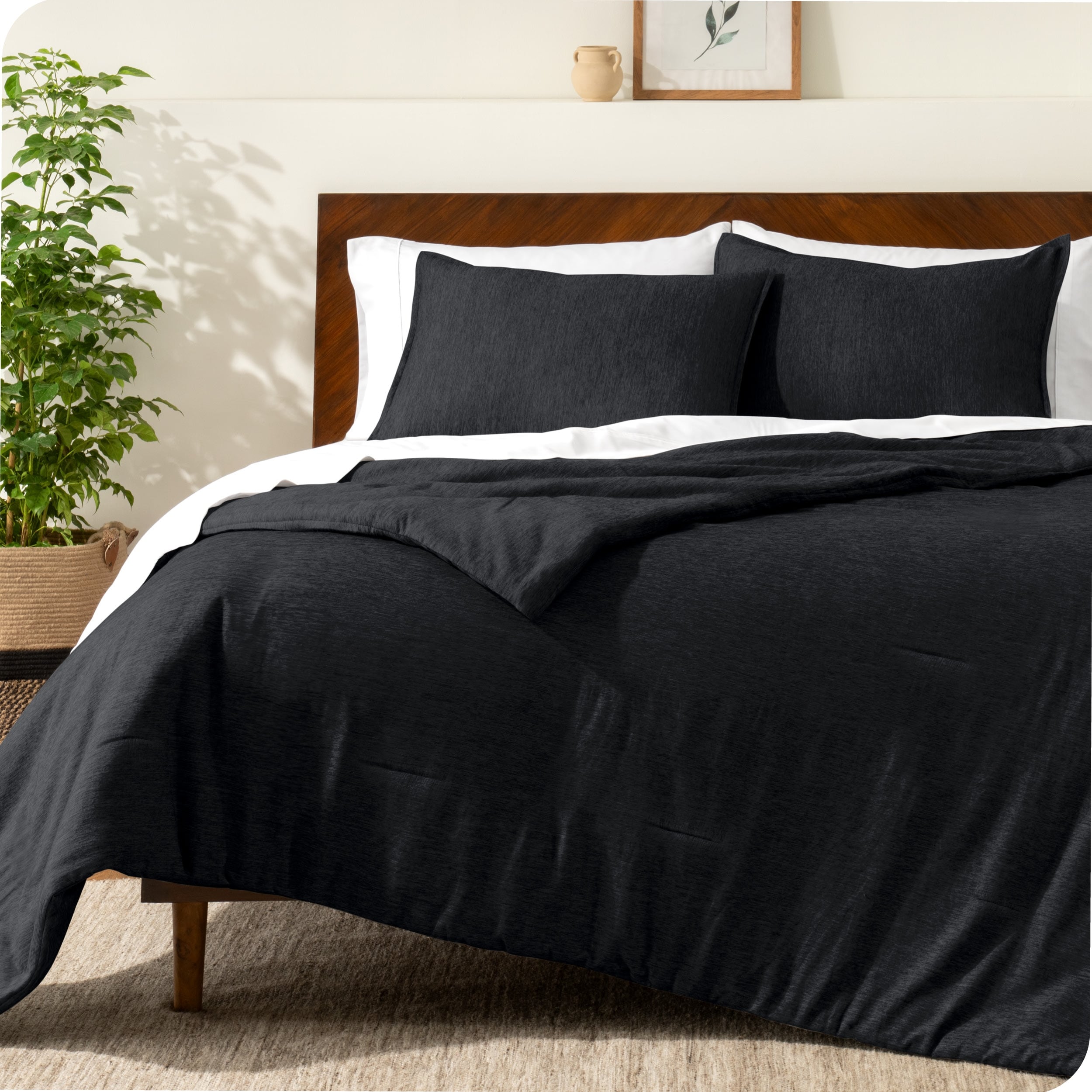 Ensemble de couette hypoallergénique en duvet alternatif Bare Home