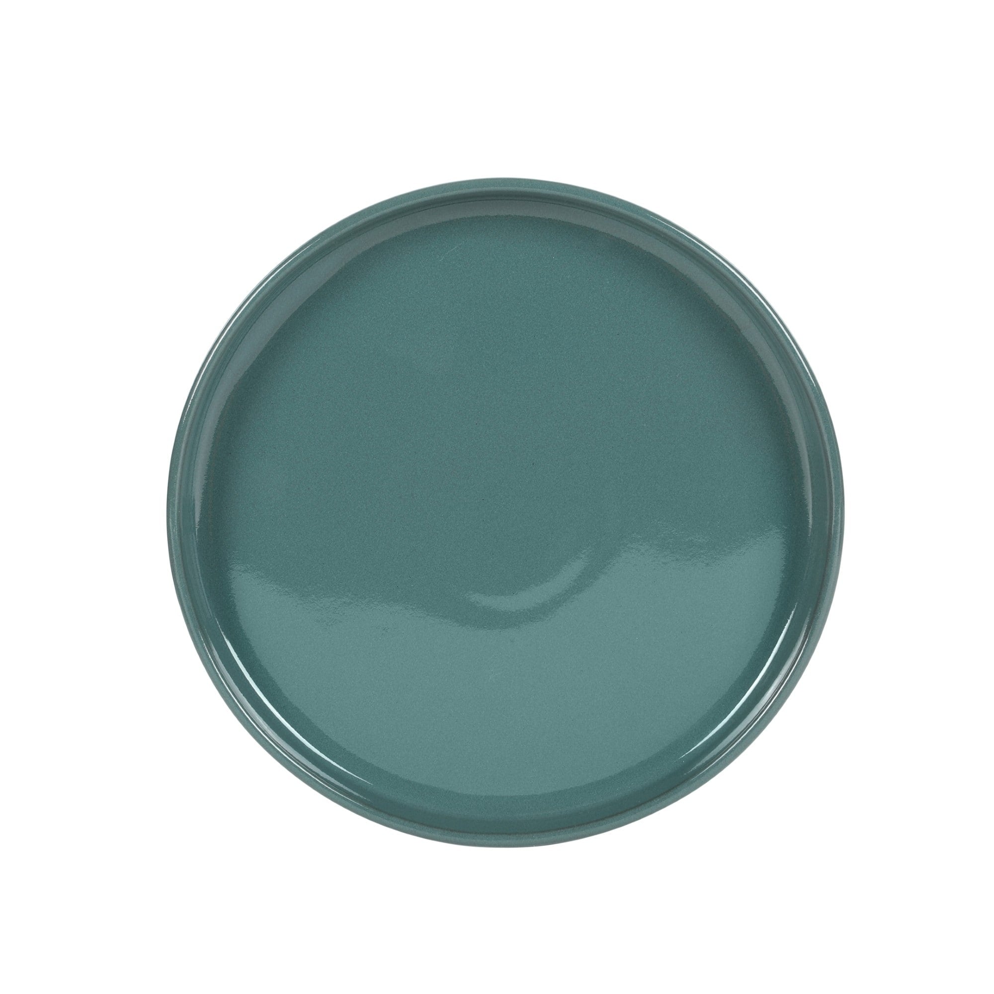 Service de table Bloomhouse Santorini Mist, 16 pièces, assiettes et bols doubles en terre cuite avec glaçure réactive