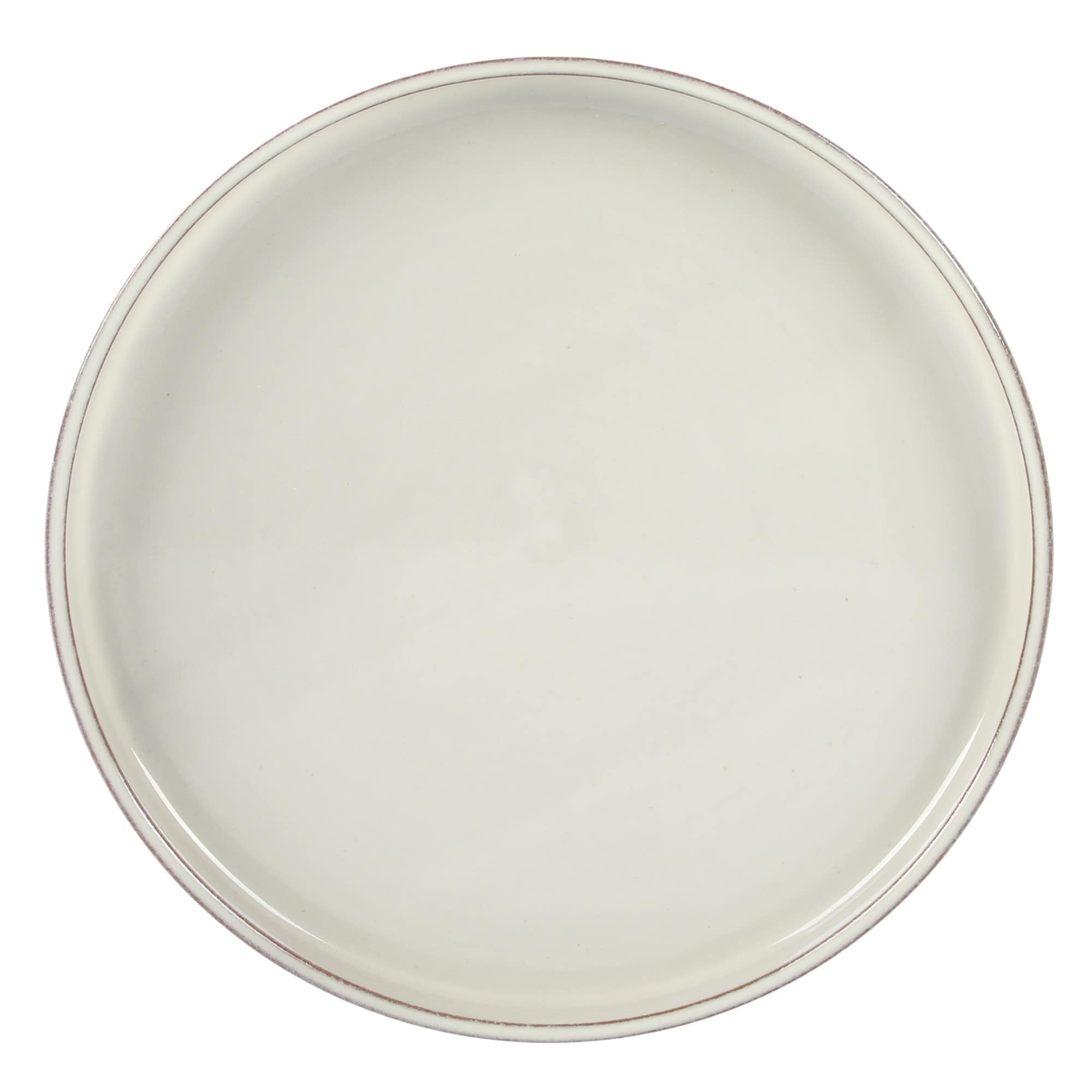 Service de table Bloomhouse Santorini Mist, 16 pièces, assiettes et bols doubles en terre cuite avec glaçure réactive