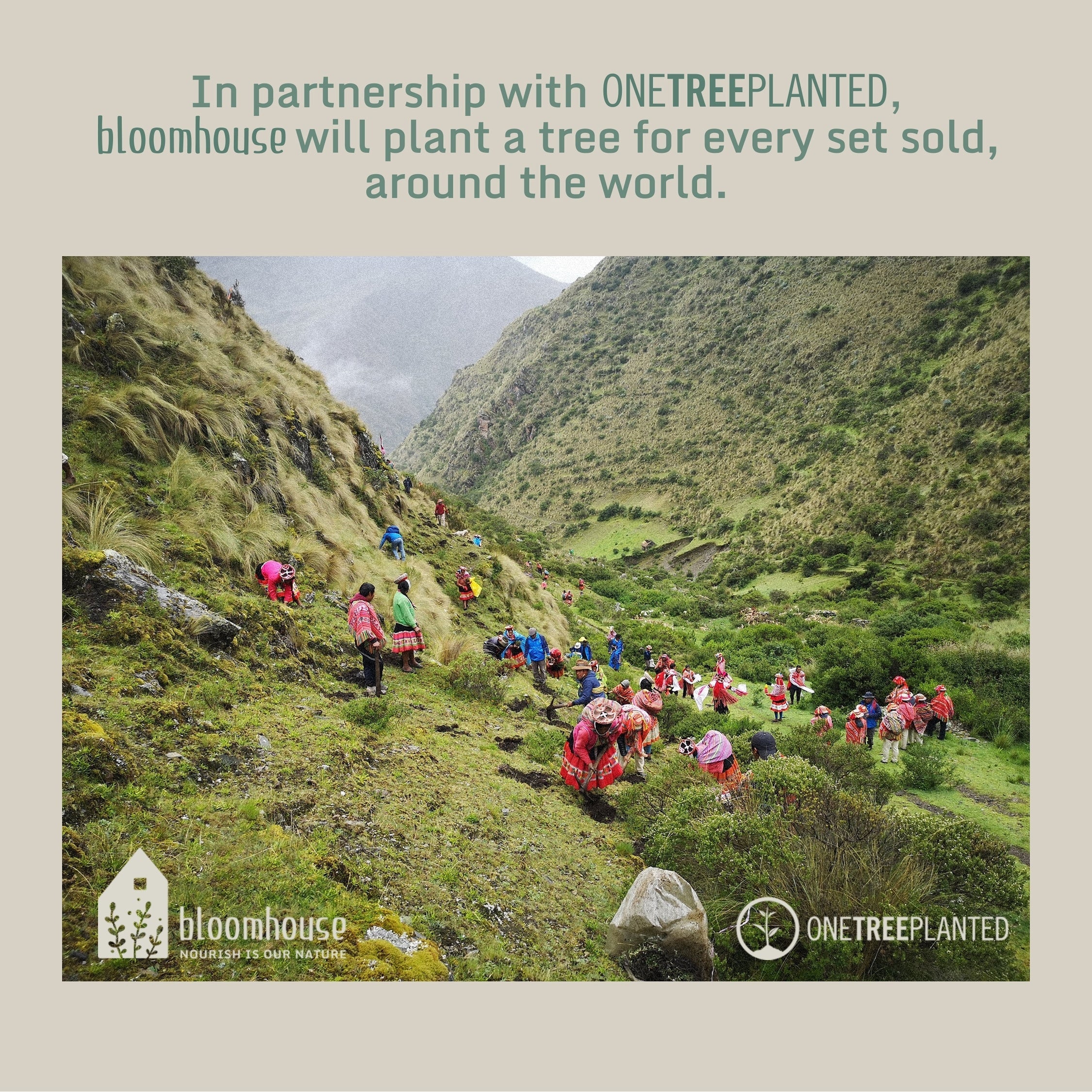 Service de table Bloomhouse Santorini Mist, 16 pièces, assiettes et bols doubles en terre cuite avec glaçure réactive