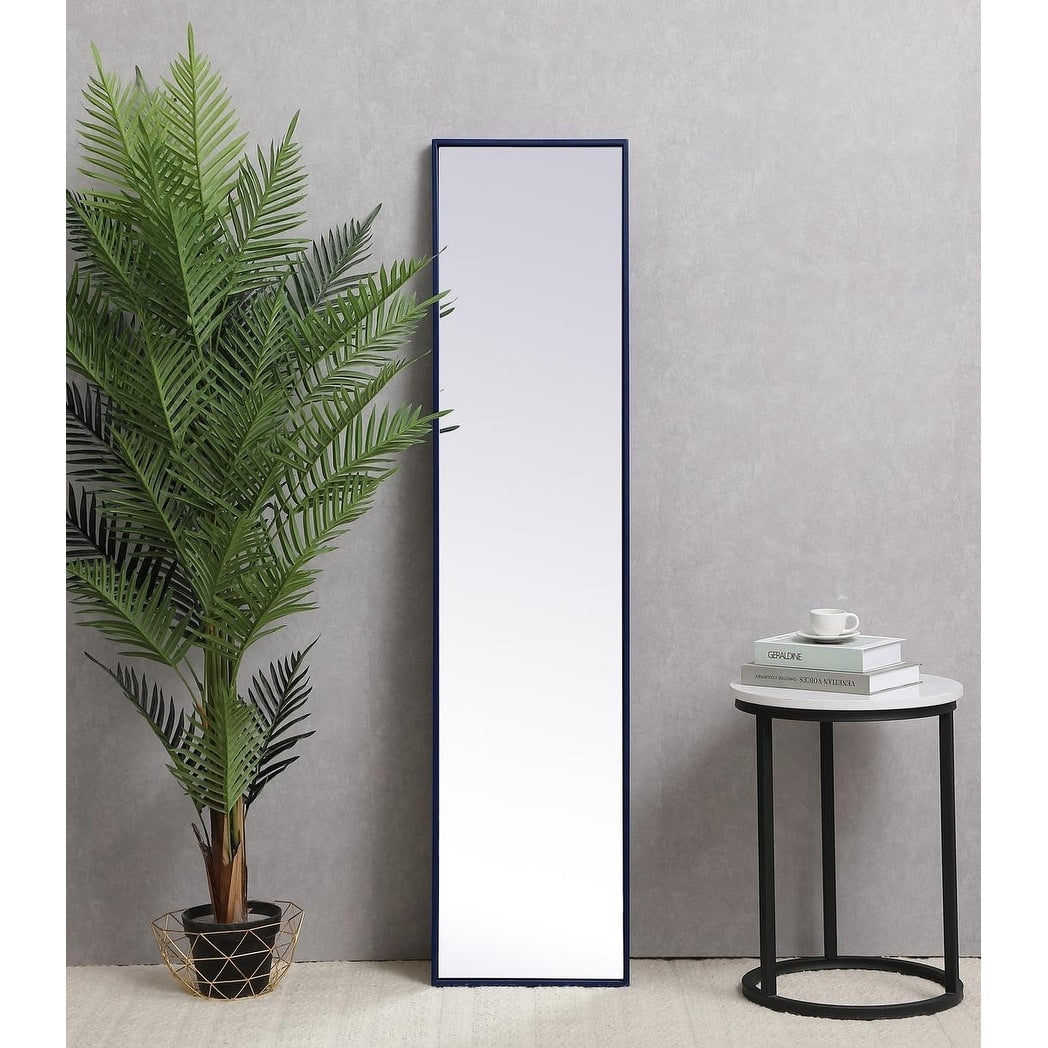 Miroir rectangulaire à cadre métallique Carson Carrington Salsnas