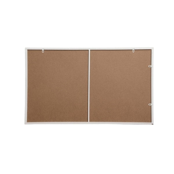 Miroir rectangulaire à cadre métallique Carson Carrington Salsnas