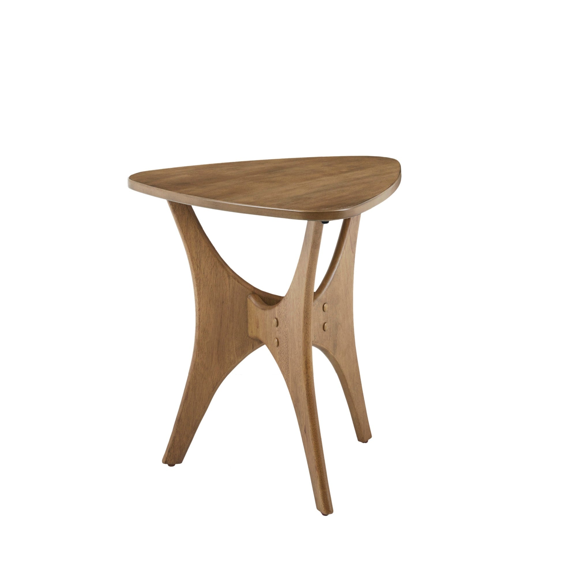 Table d'appoint triangulaire en bois INK IVY Blaze