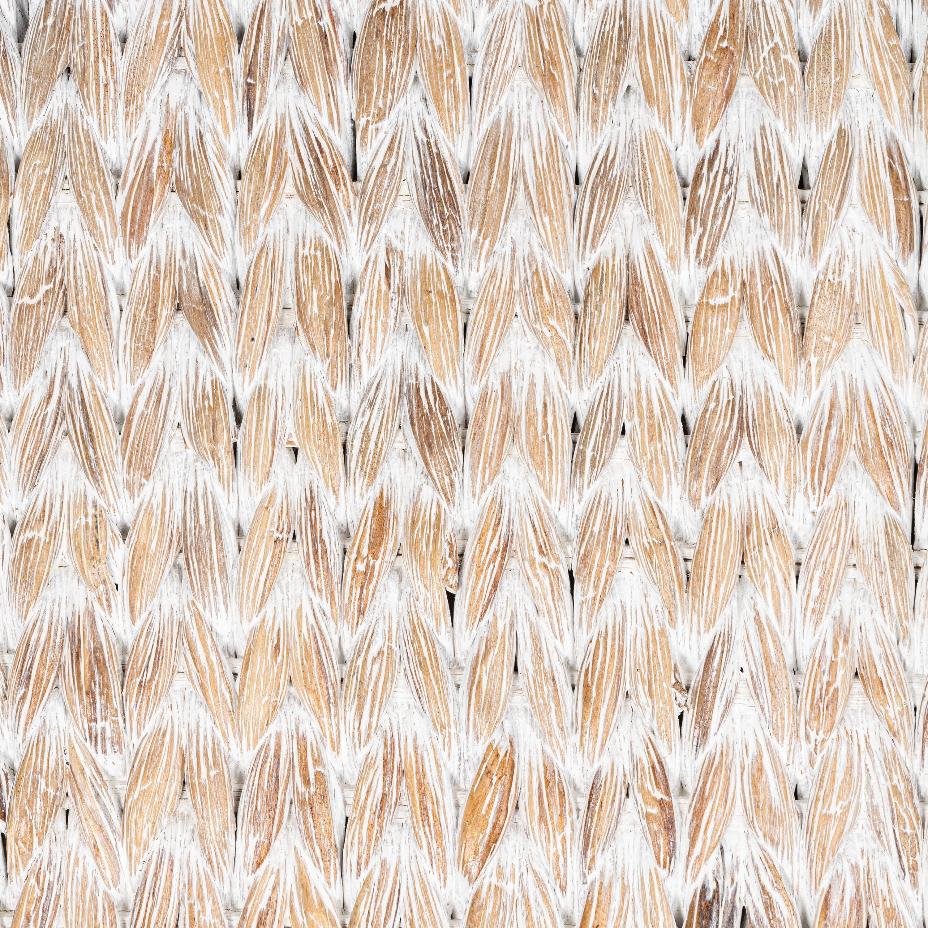 Happimess Bac de rangement sous le lit en jacinthe/bois avec roulettes et poignées