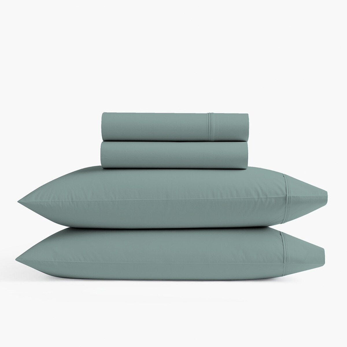 Parure de draps infroissables en mélange de coton de luxe Color Sense 800 fils