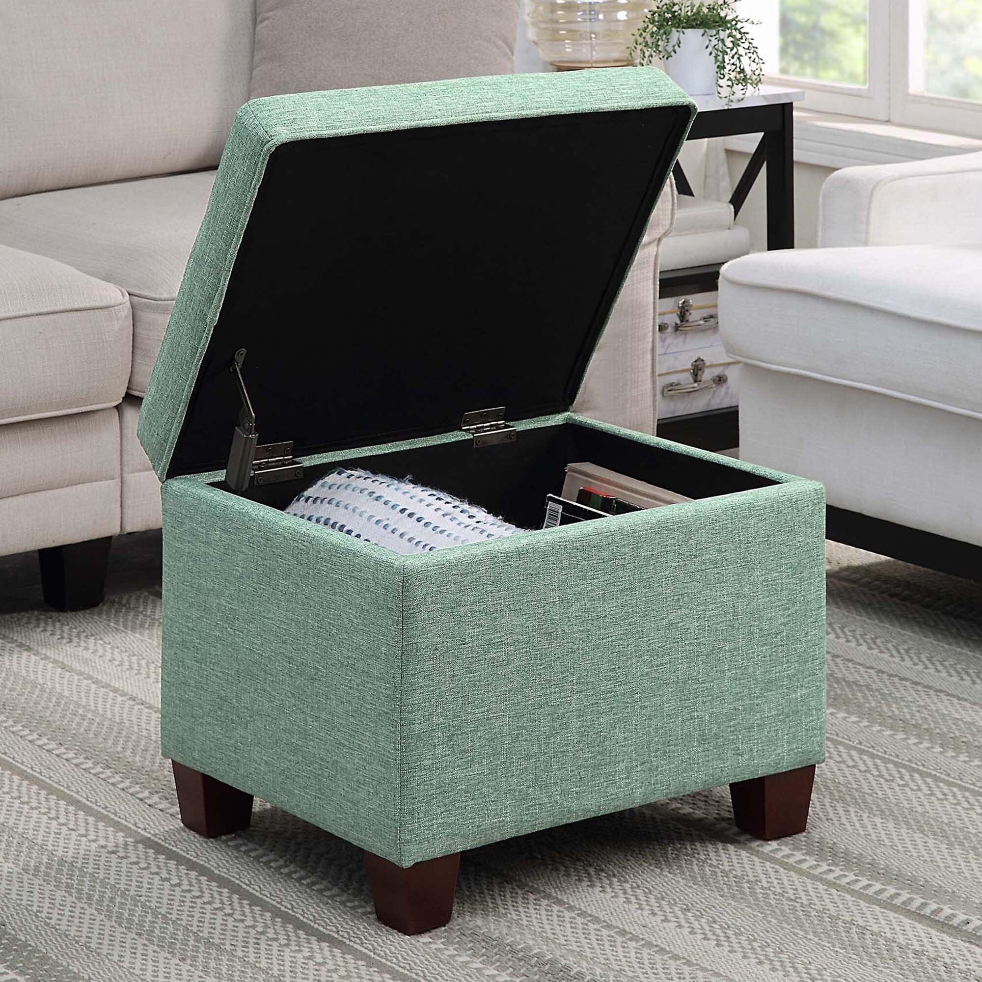 Pouf de rangement Madison de Convenience Concepts