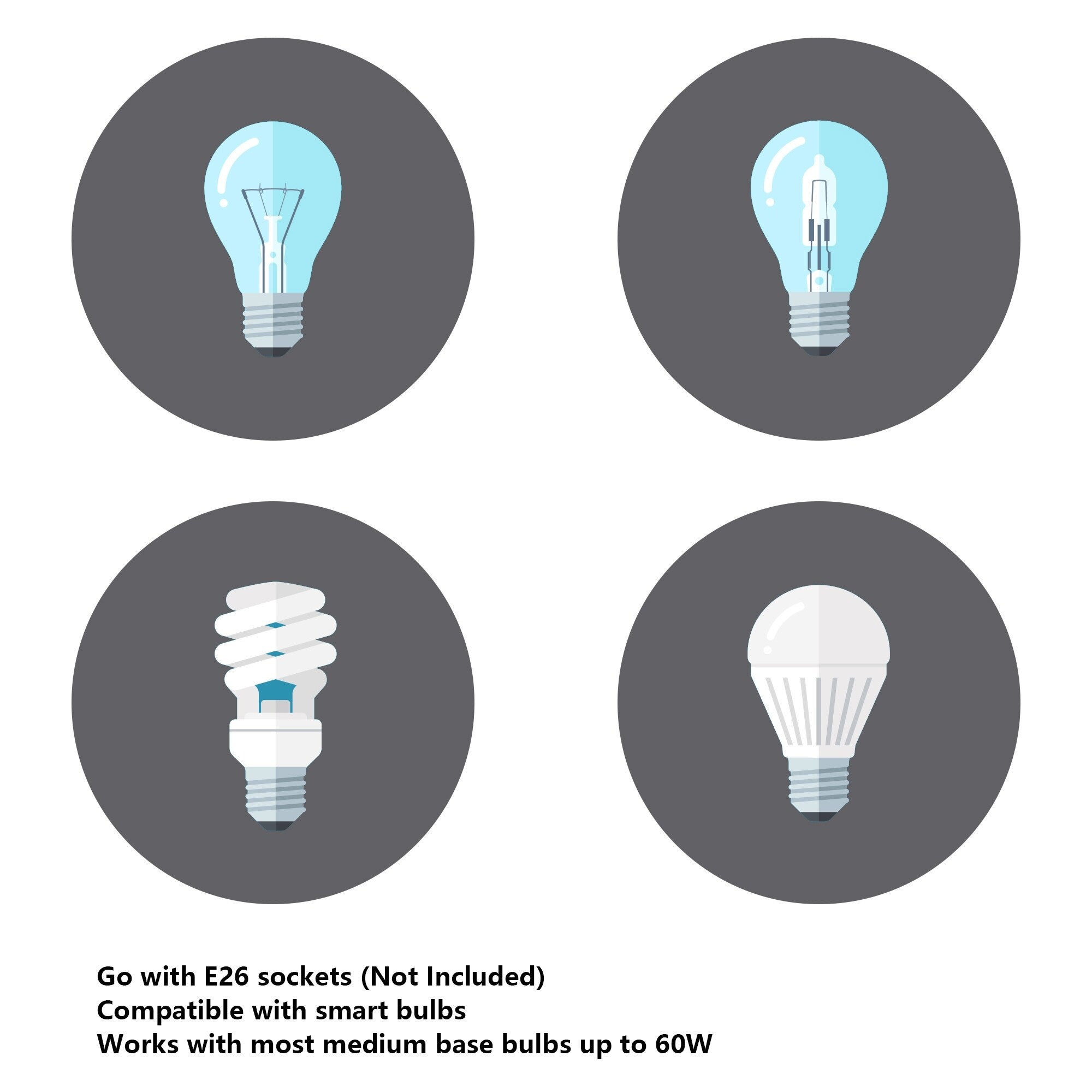 Applique murale de salle de bain ExBrite Farmhouse à 3 lumières, en fer noir à intensité variable