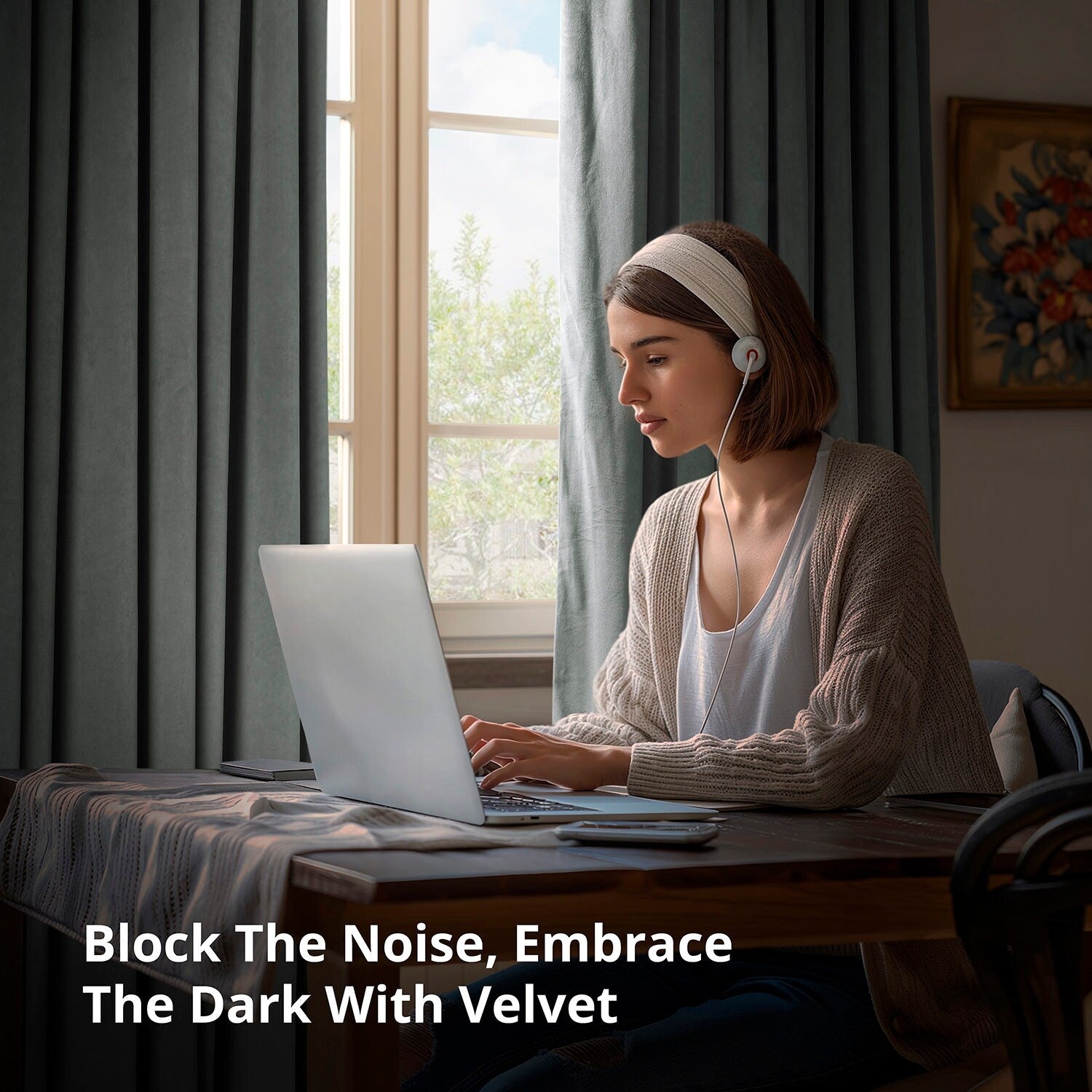 Rideaux occultants extra larges en velours Signature Exclusive Fabrics (1 panneau) - Rideaux occultants luxueux