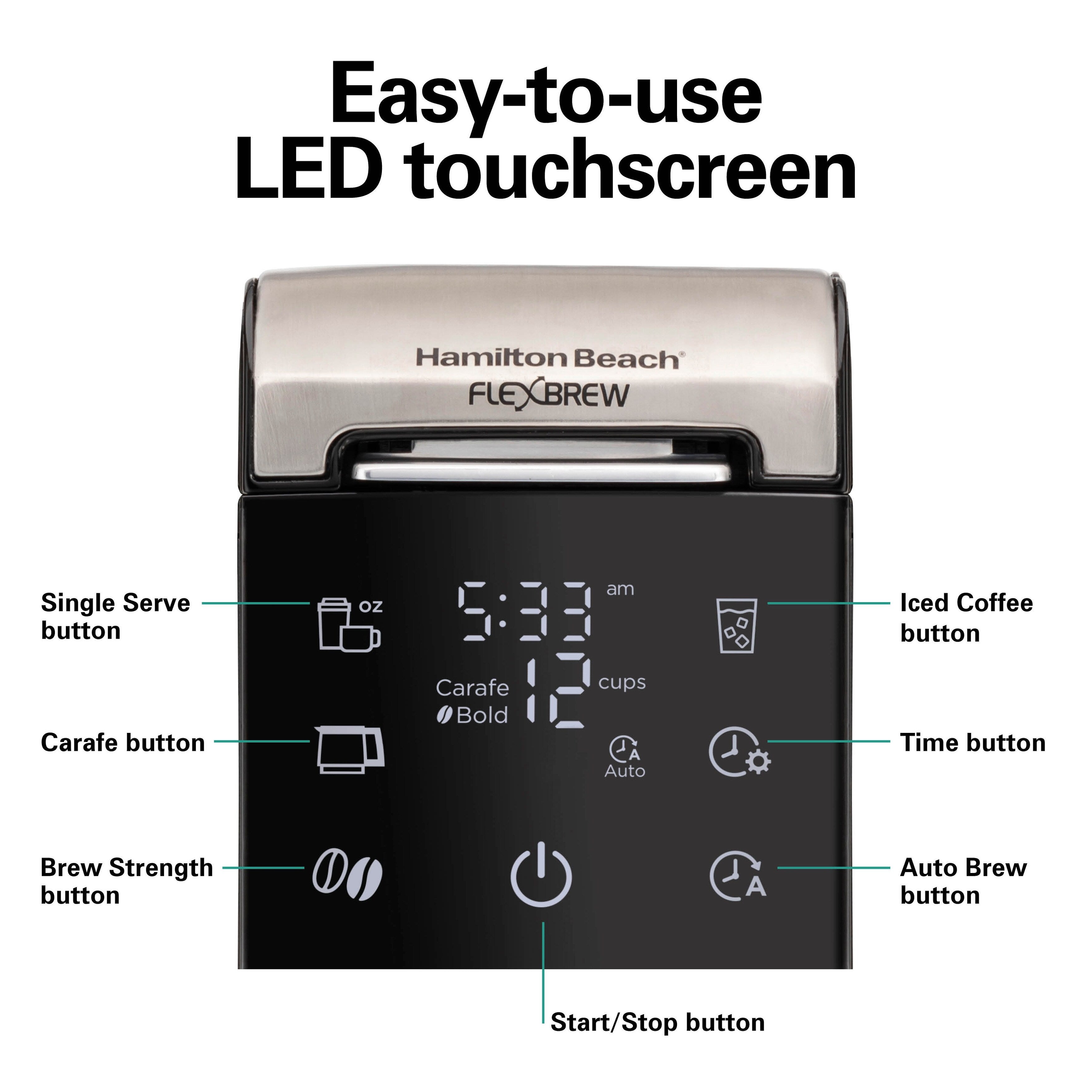 Cafetière 5 en 1 FlexBrew Advanced