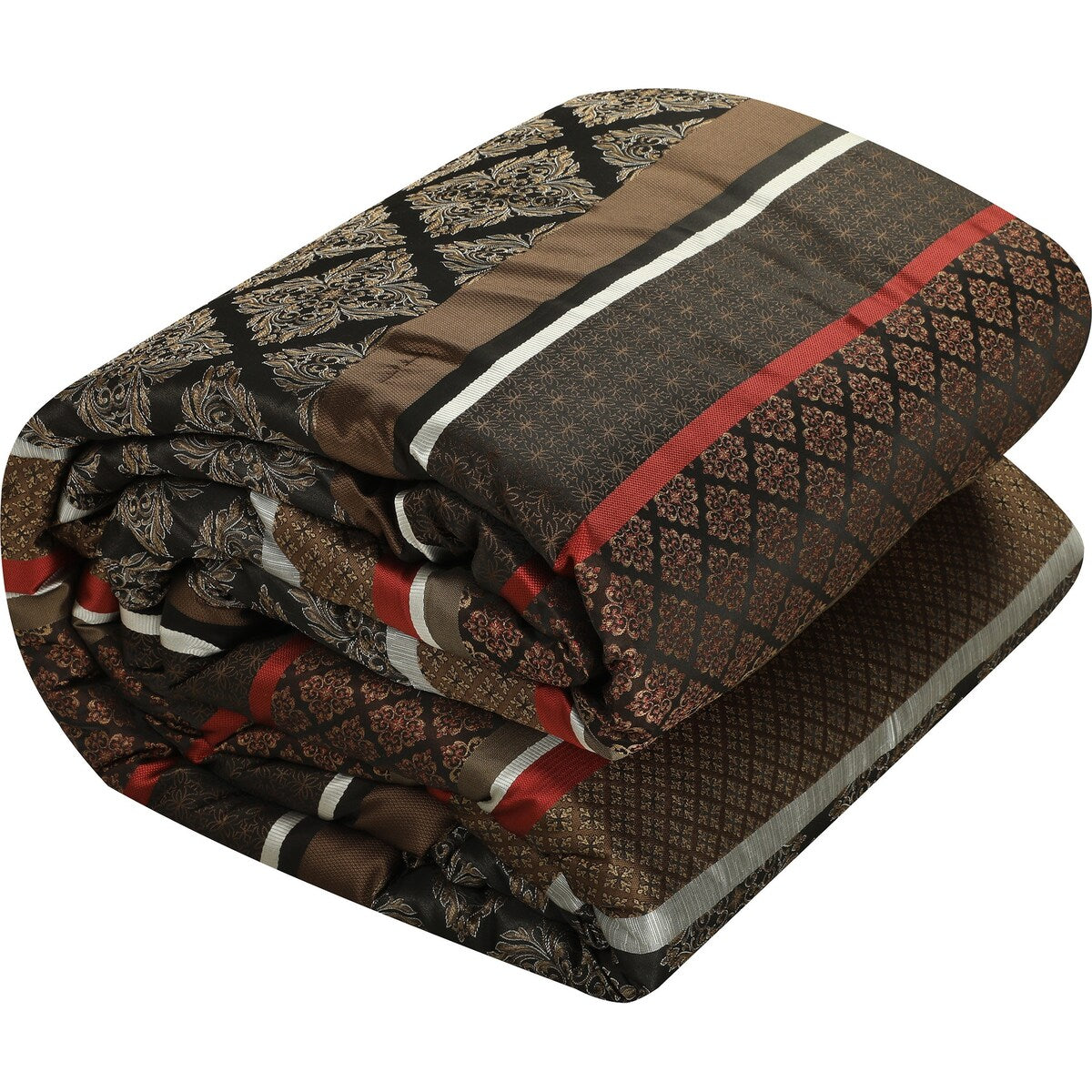 Ensemble de couette géométrique en jacquard Nanshing Jensen 7 pièces