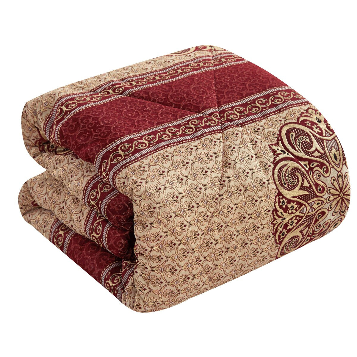 Ensemble de couette élégant médaillon Nanshing Prince 7 pièces