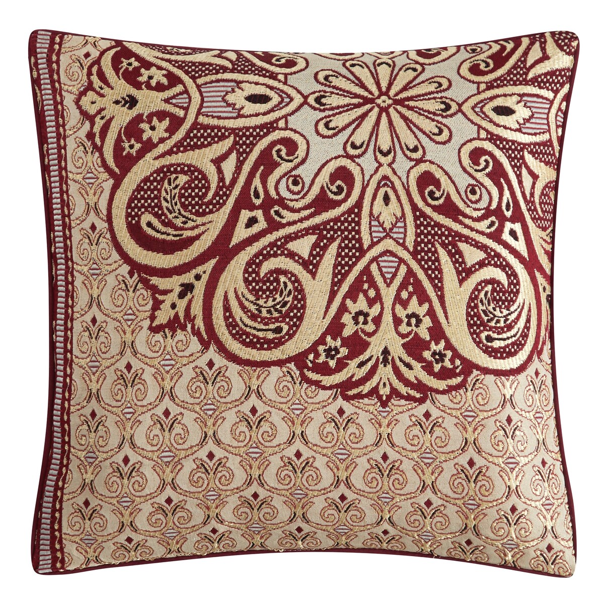 Ensemble de couette élégant médaillon Nanshing Prince 7 pièces