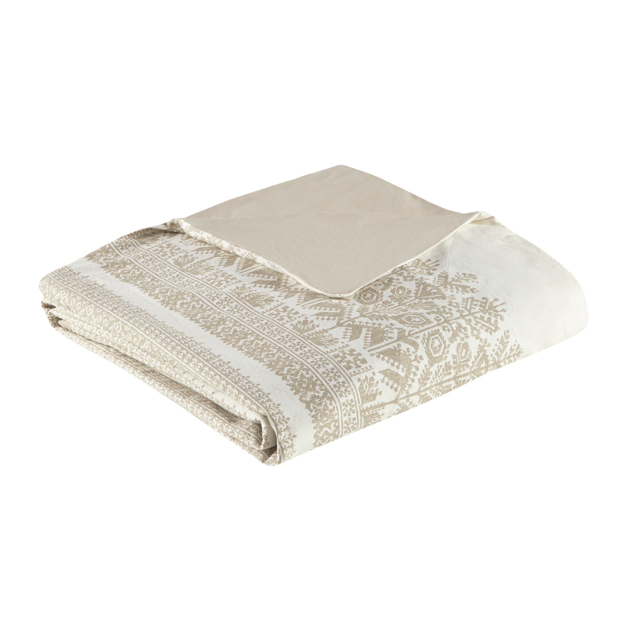 Parure de lit 3 pièces en coton avec capitonnage chenille INK+IVY Mila