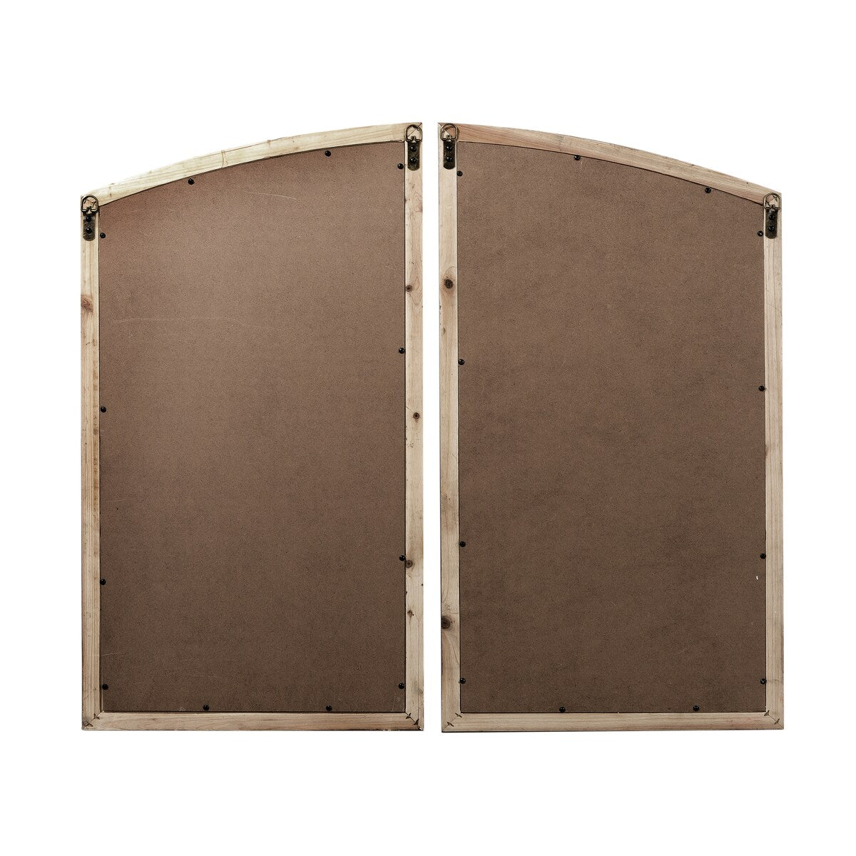 Miroirs à vitres cintrées Jolene (lot de 2)