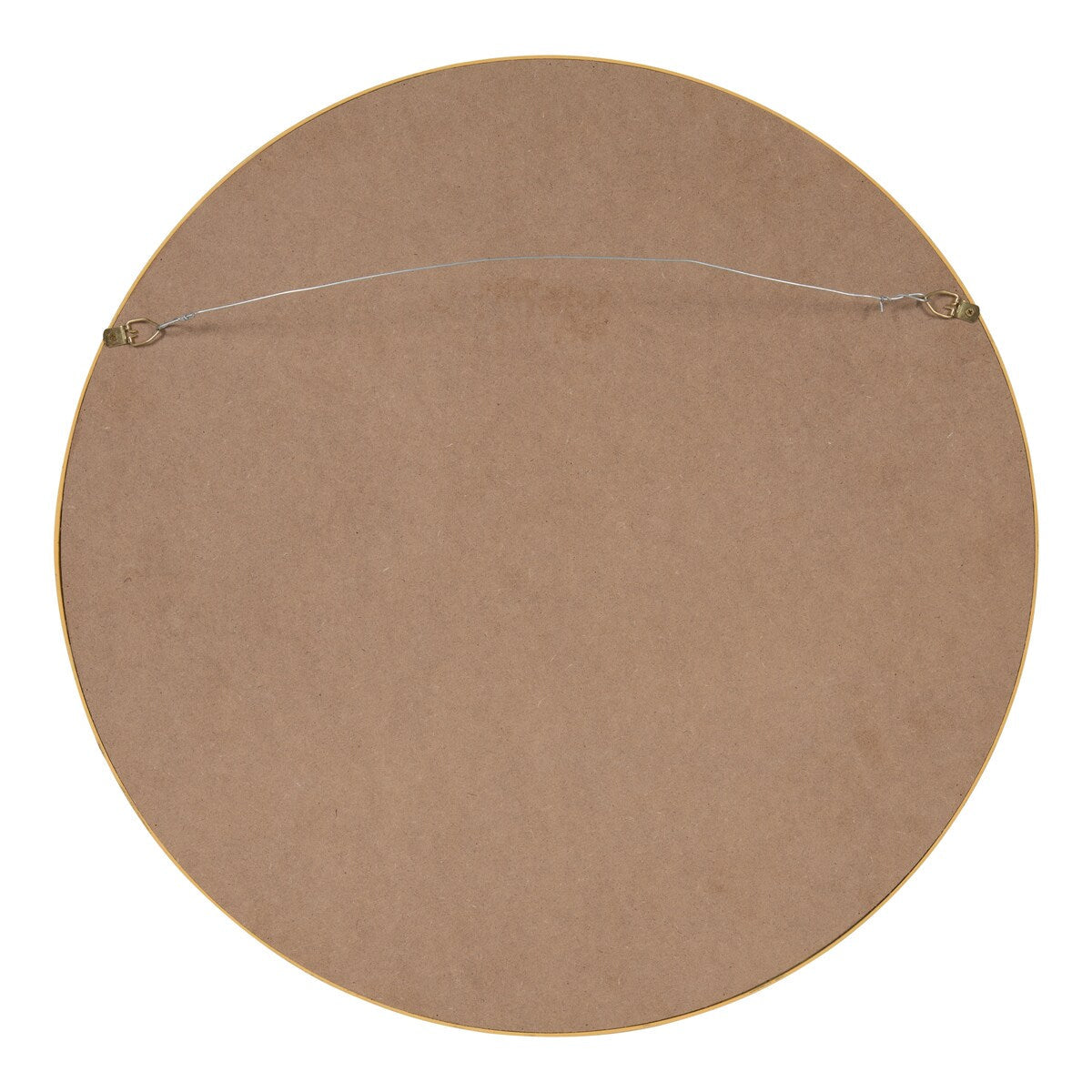 Miroir mural rond en bois Kate and Laurel Travis