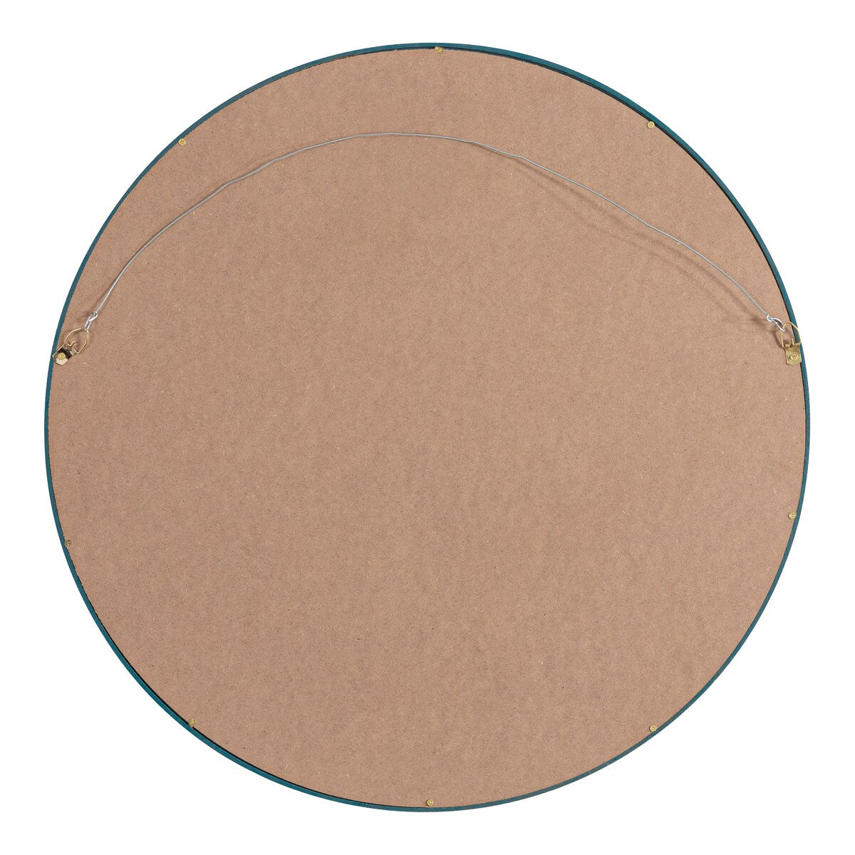 Miroir mural rond en bois Kate and Laurel Travis