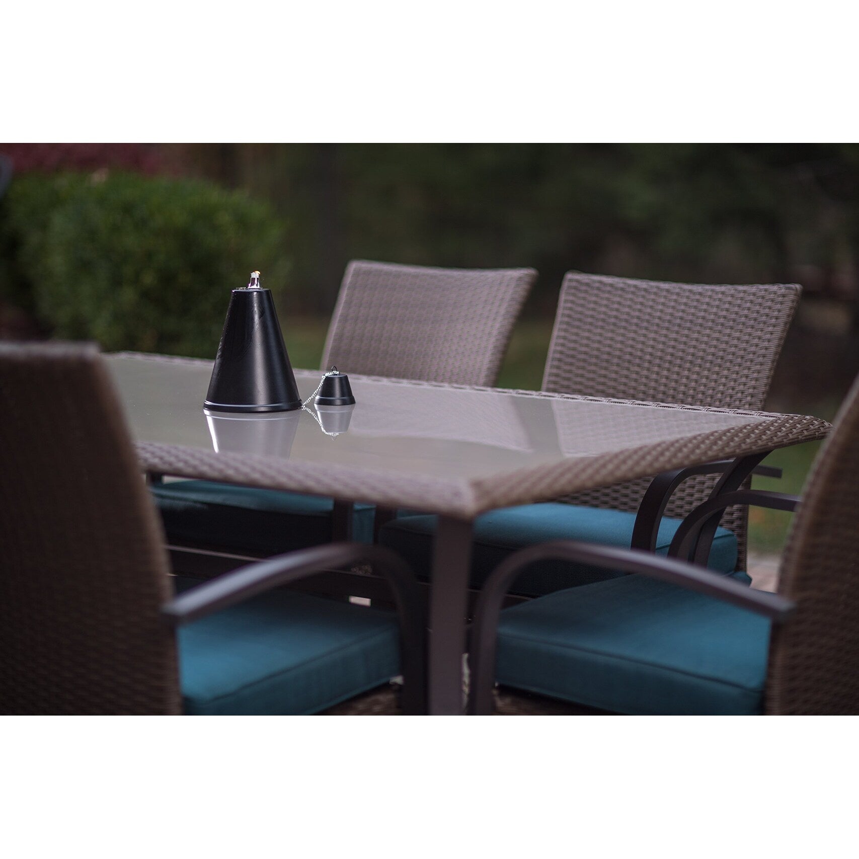 Grande torche tiki conique hawaïenne