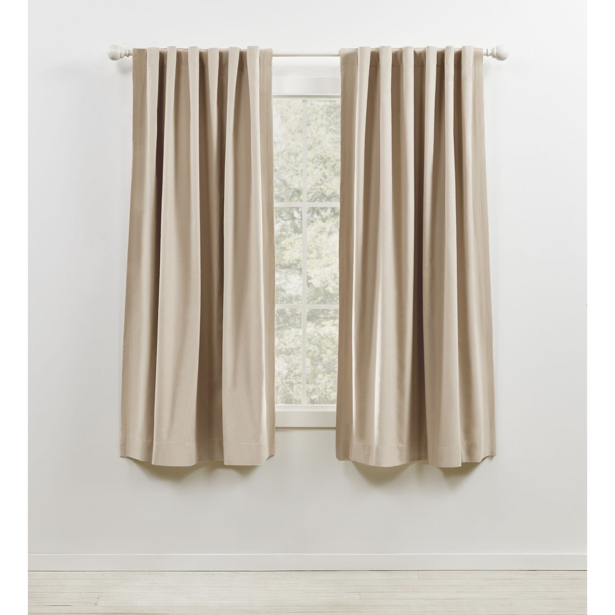 Panneau de rideau simple occultant à languette arrière/passe-tringle Lauren Ralph Lauren Waller