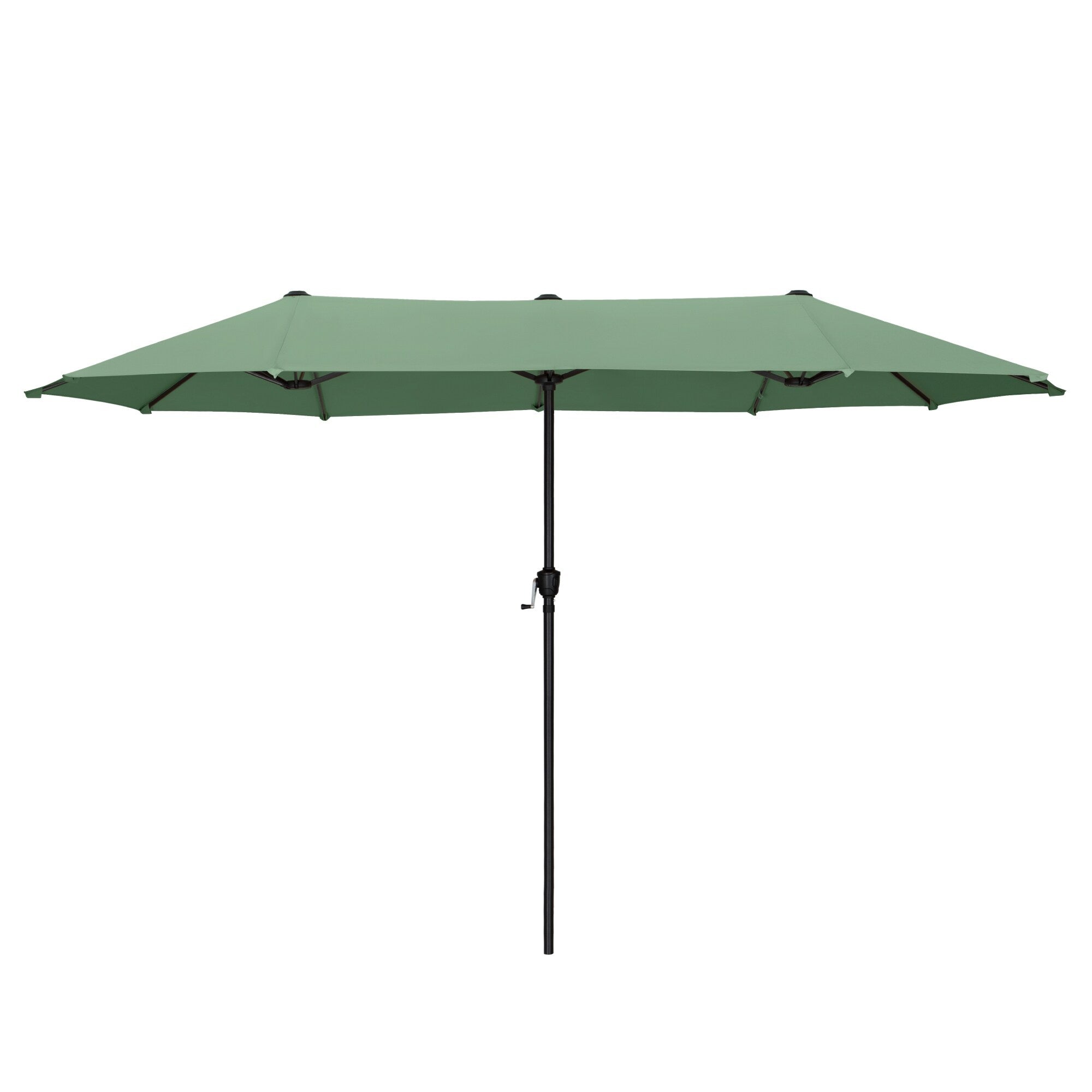 Parasol de patio double face MAISON ARTS de 13 pieds extra large avec manivelle