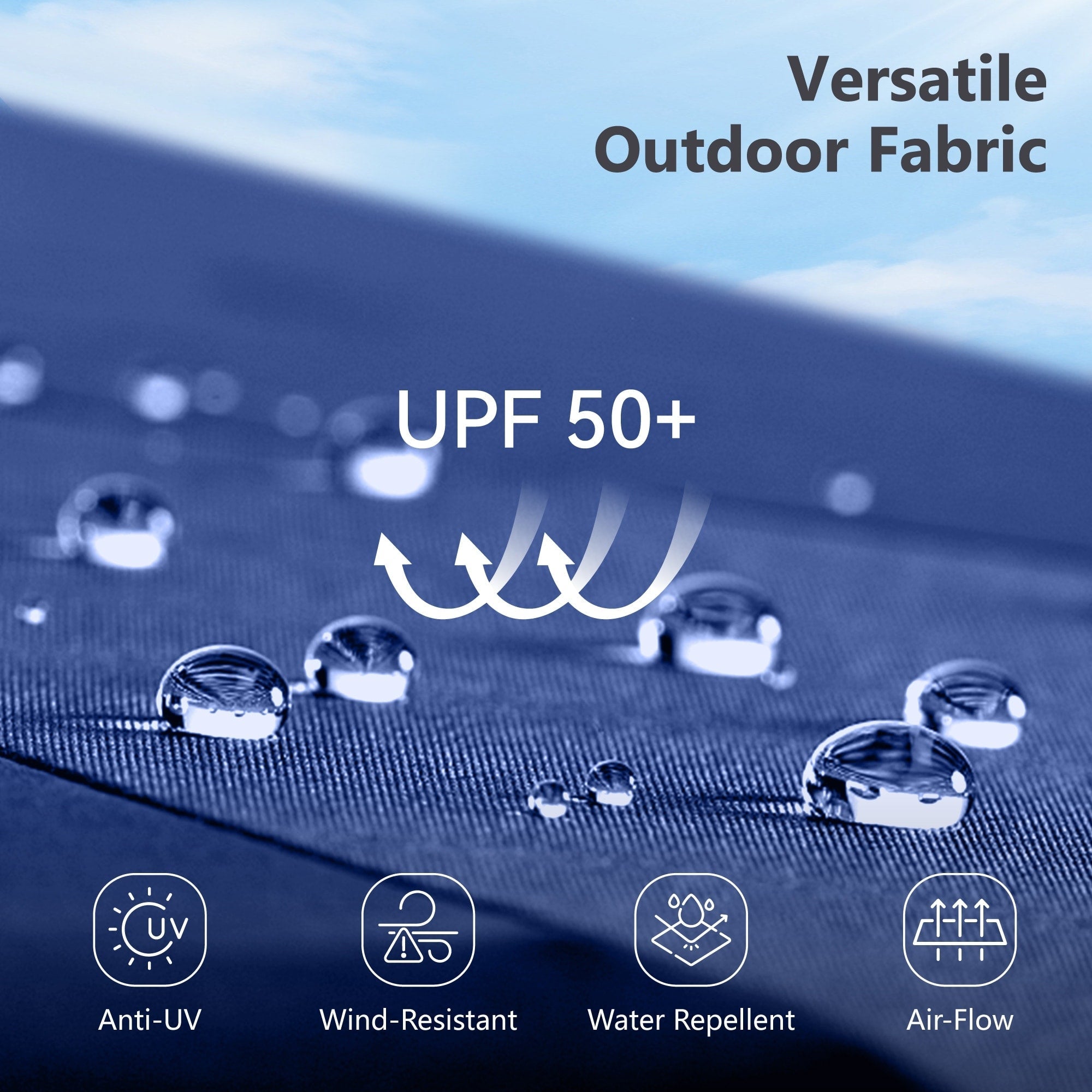 Parasol de patio double face MAISON ARTS de 13 pieds extra large avec manivelle