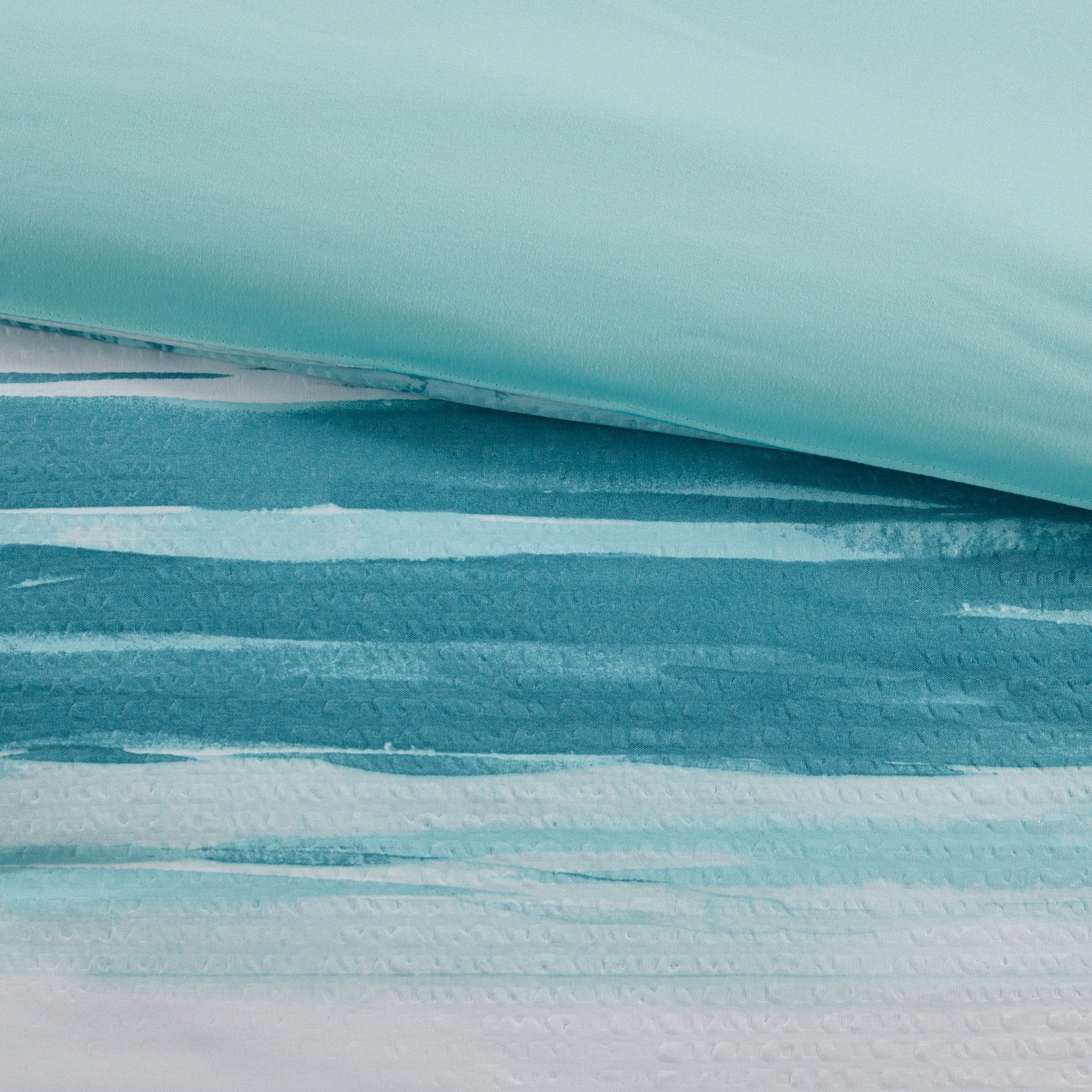 Collection de couettes et de courtepointes en seersucker imprimé Madison Park Anchorage, 8 pièces