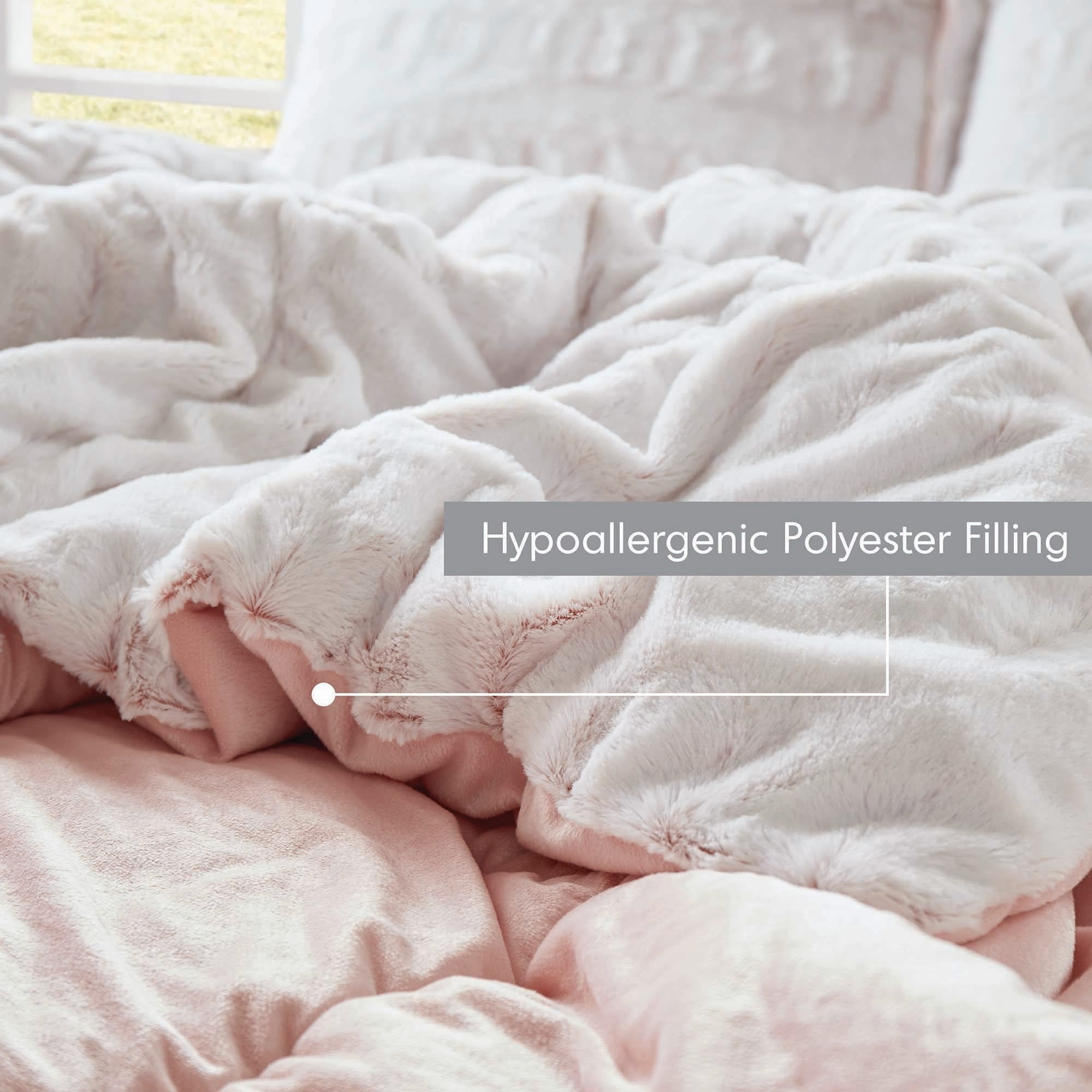 Parure de lit Madison Park Margot avec imprimé dos en fourrure longue