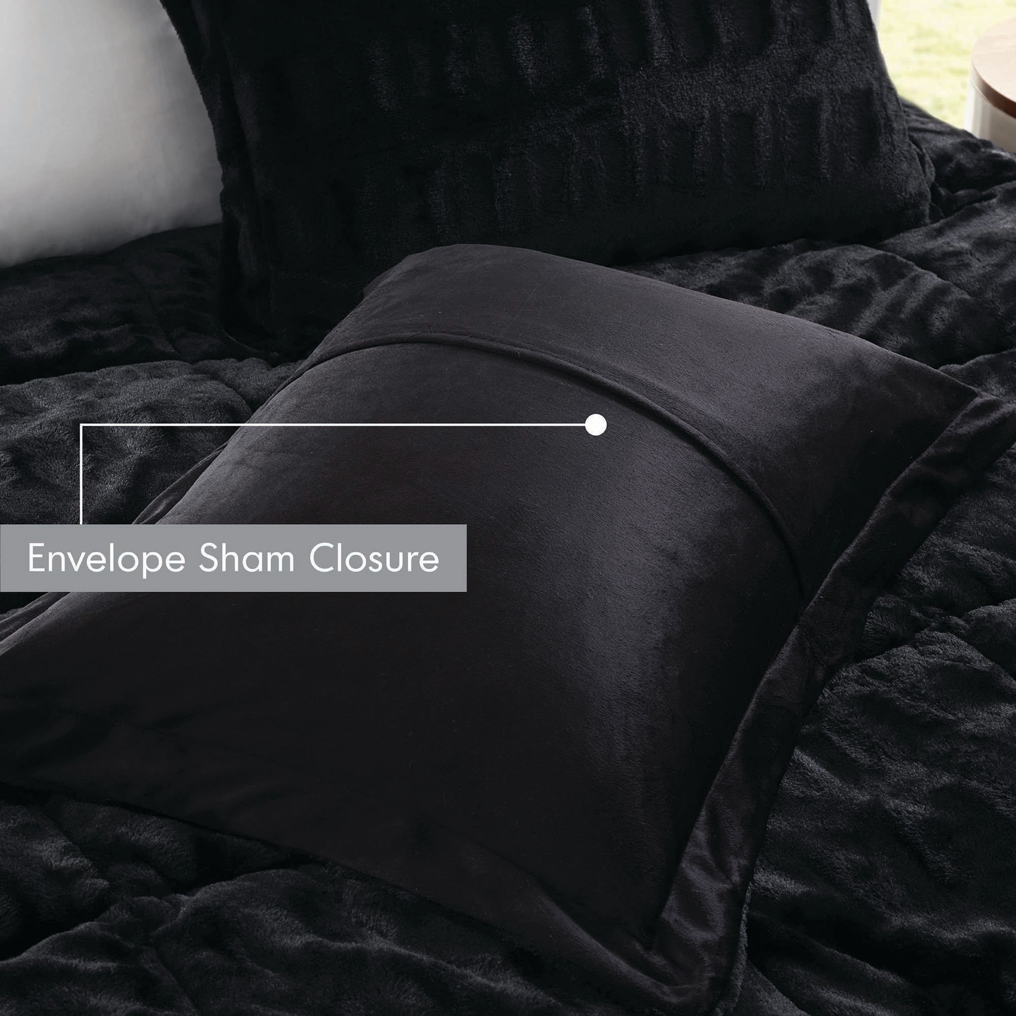 Parure de lit Madison Park Margot avec imprimé dos en fourrure longue