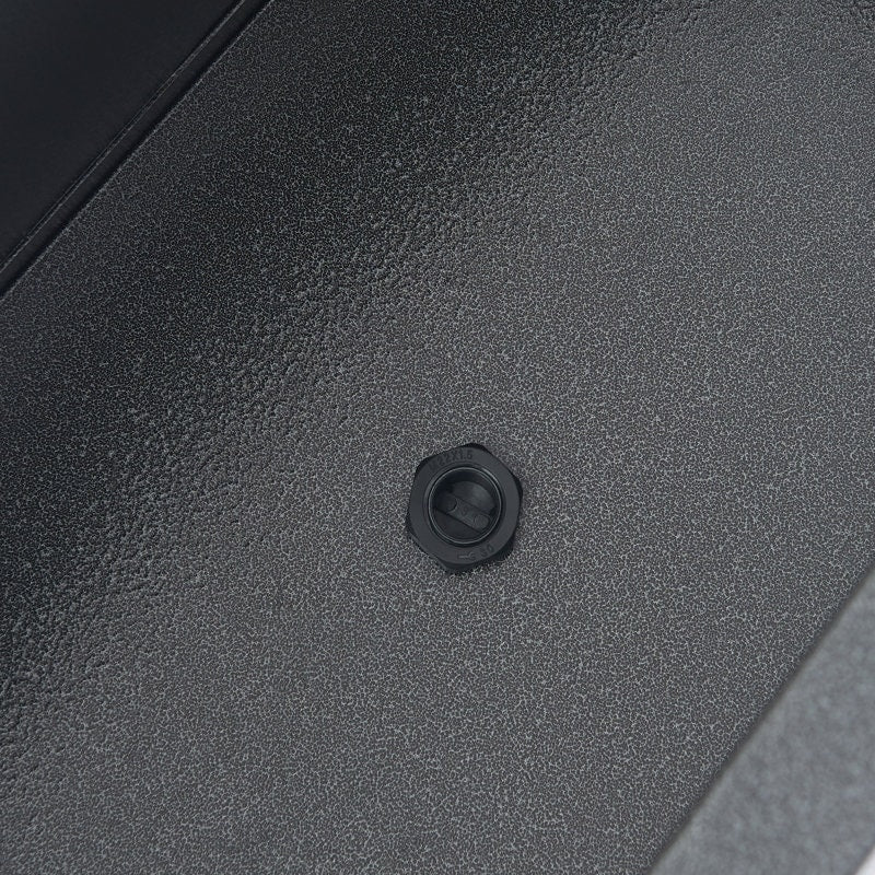 Jardinière métallique robuste pour plantes d'extérieur, 96 x 25 x 76 cm (L x l x H) - 96 x 76 x 25 cm (l x l x H)