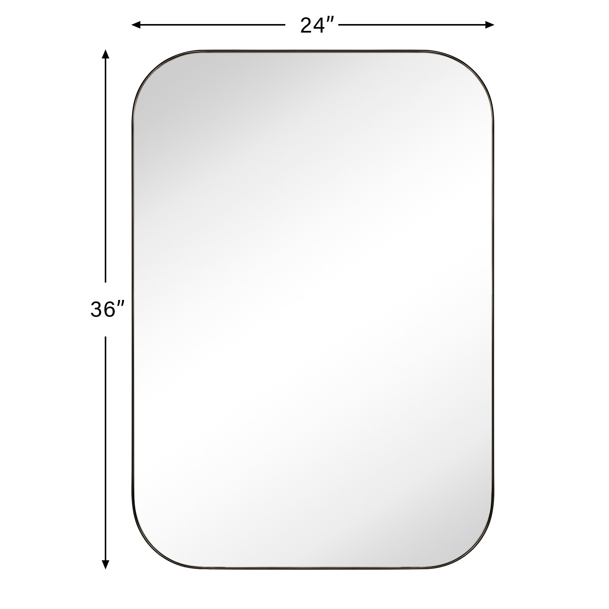 Miroirs muraux ronds en métal chic et moderne du milieu du siècle TEHOME
