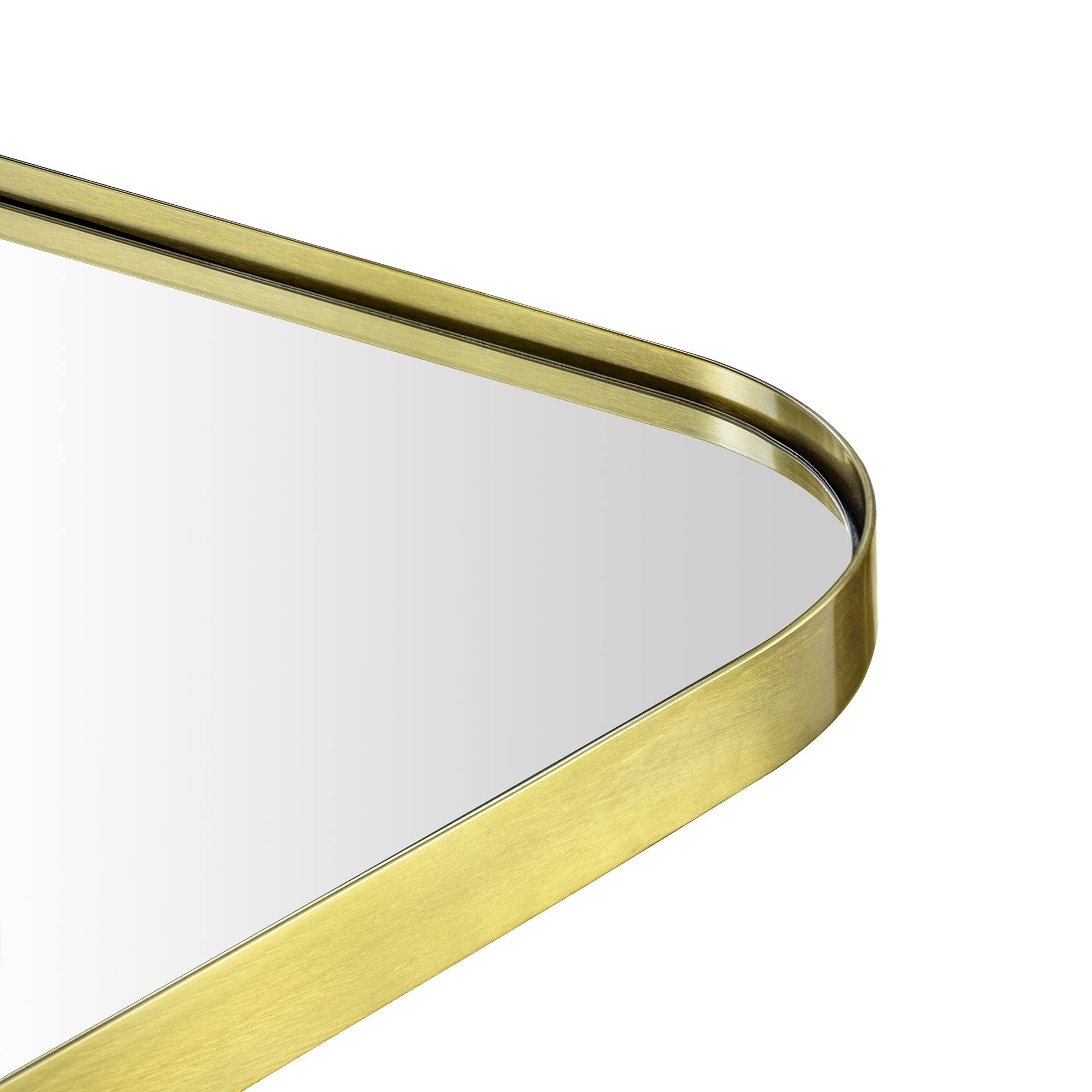 Miroirs muraux ronds en métal chic et moderne du milieu du siècle TEHOME